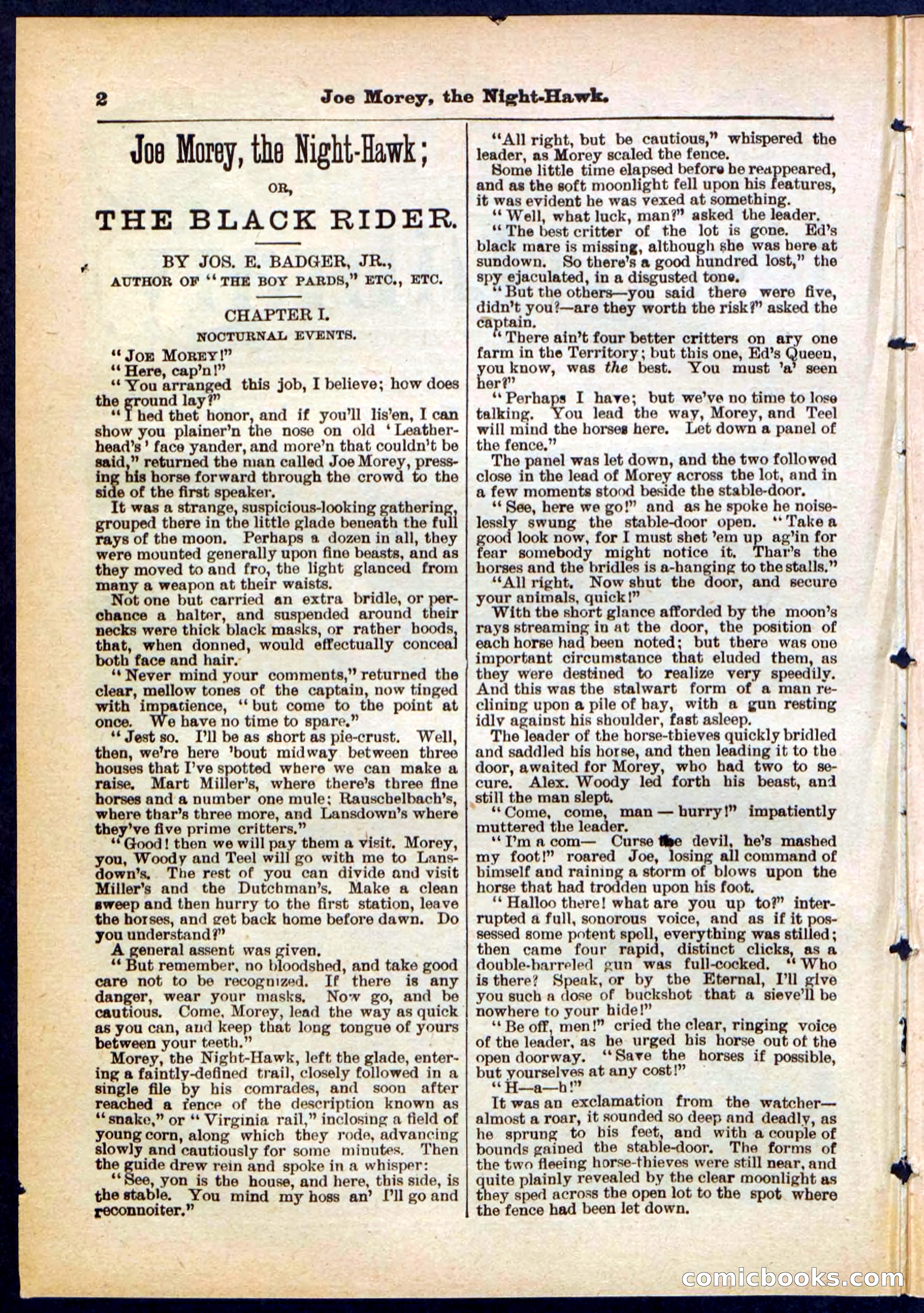 Beadle's Pocket Library No. 292 — page 2 of 32