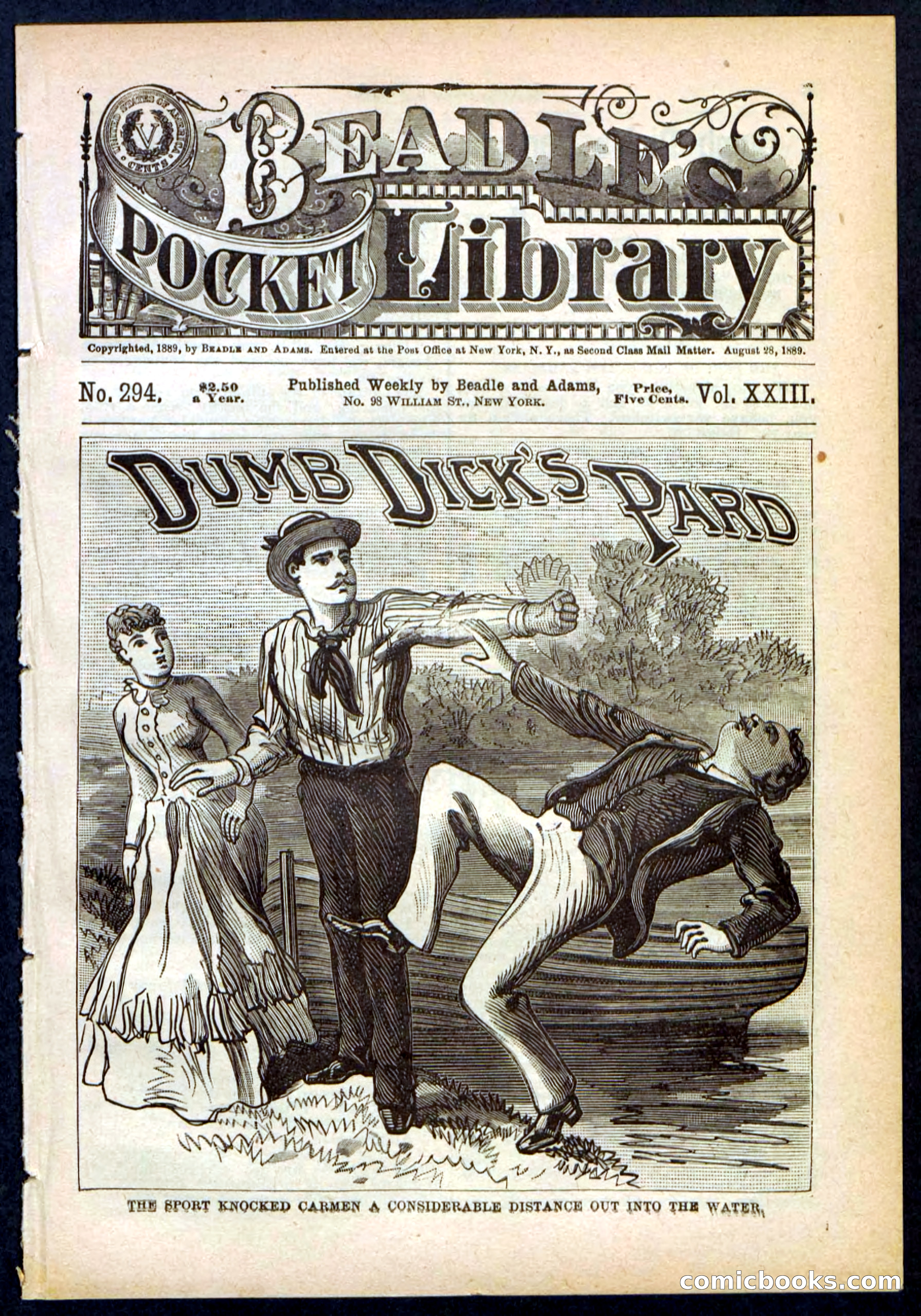Beadle's Pocket Library No. 294