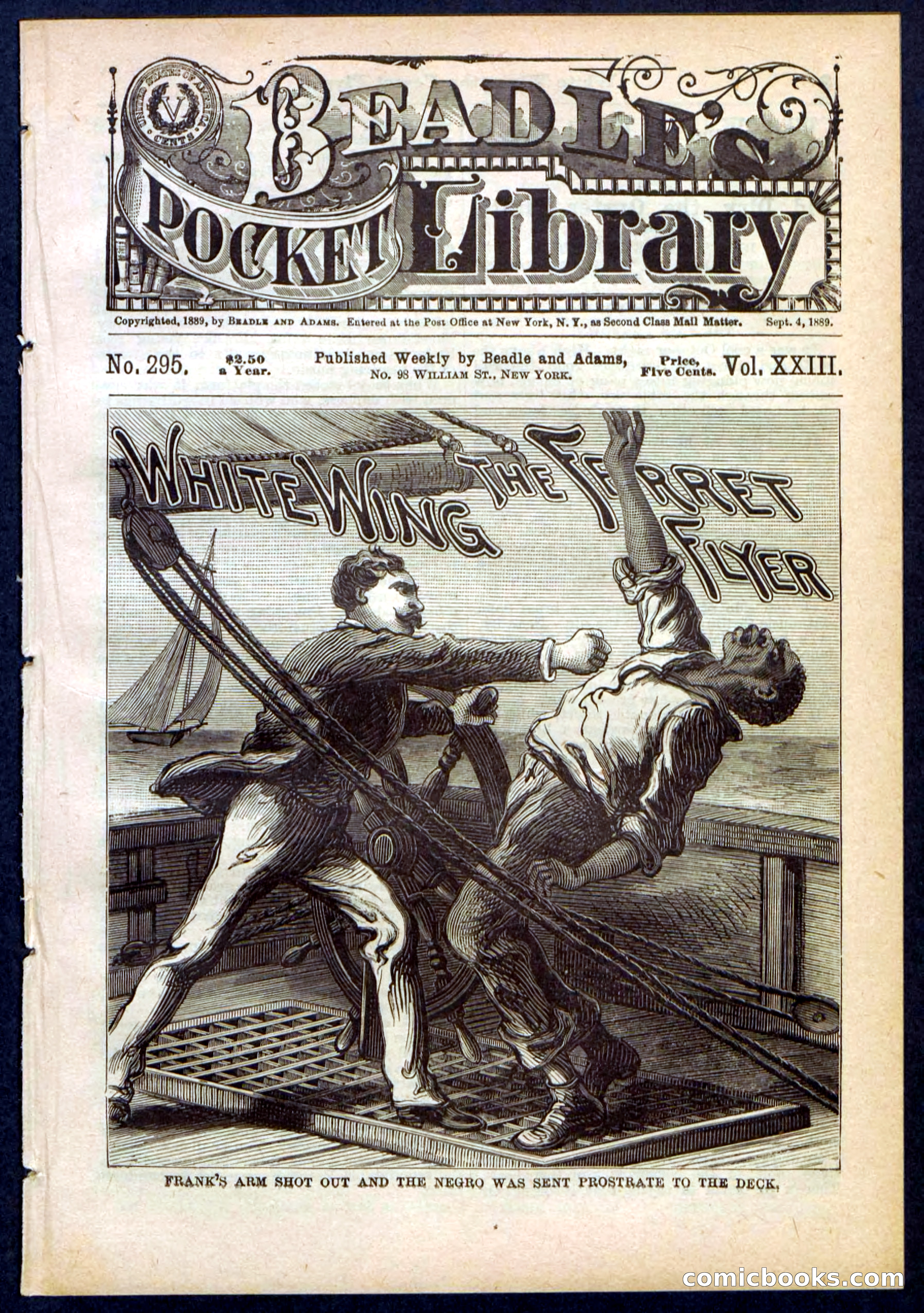 Beadle's Pocket Library No. 295