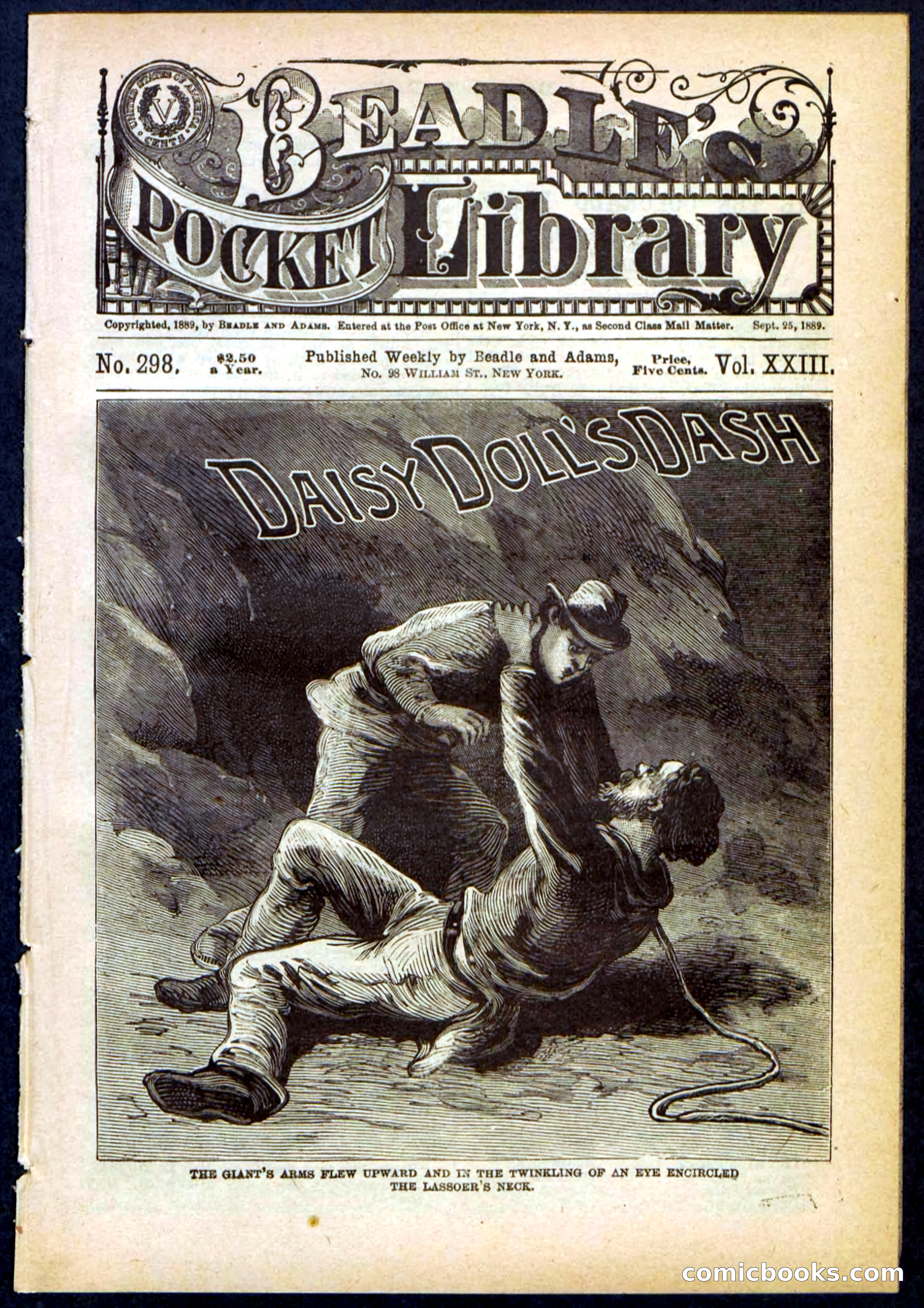 Beadle's Pocket Library No. 298