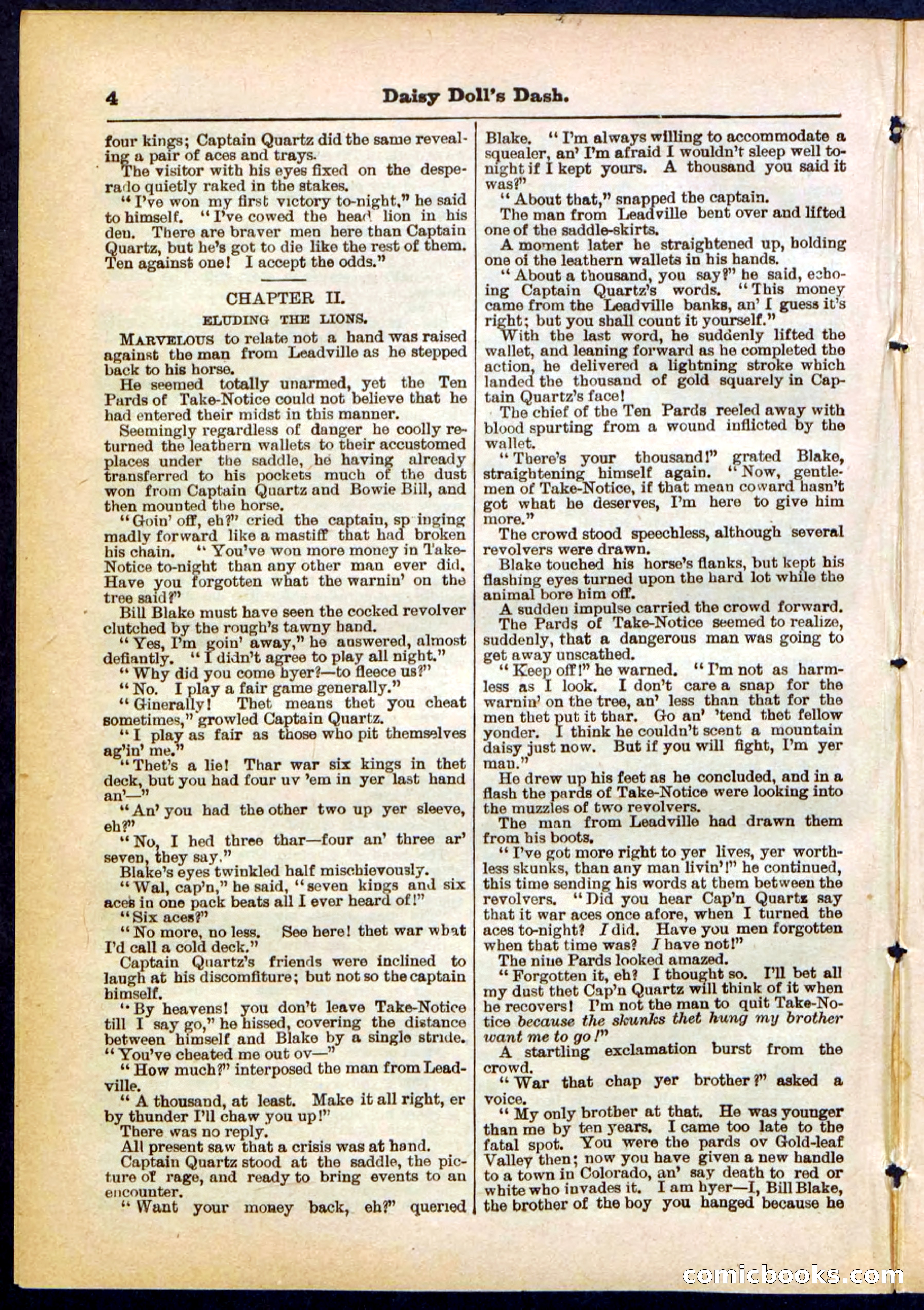 Beadle's Pocket Library No. 298 — page 4 of 32