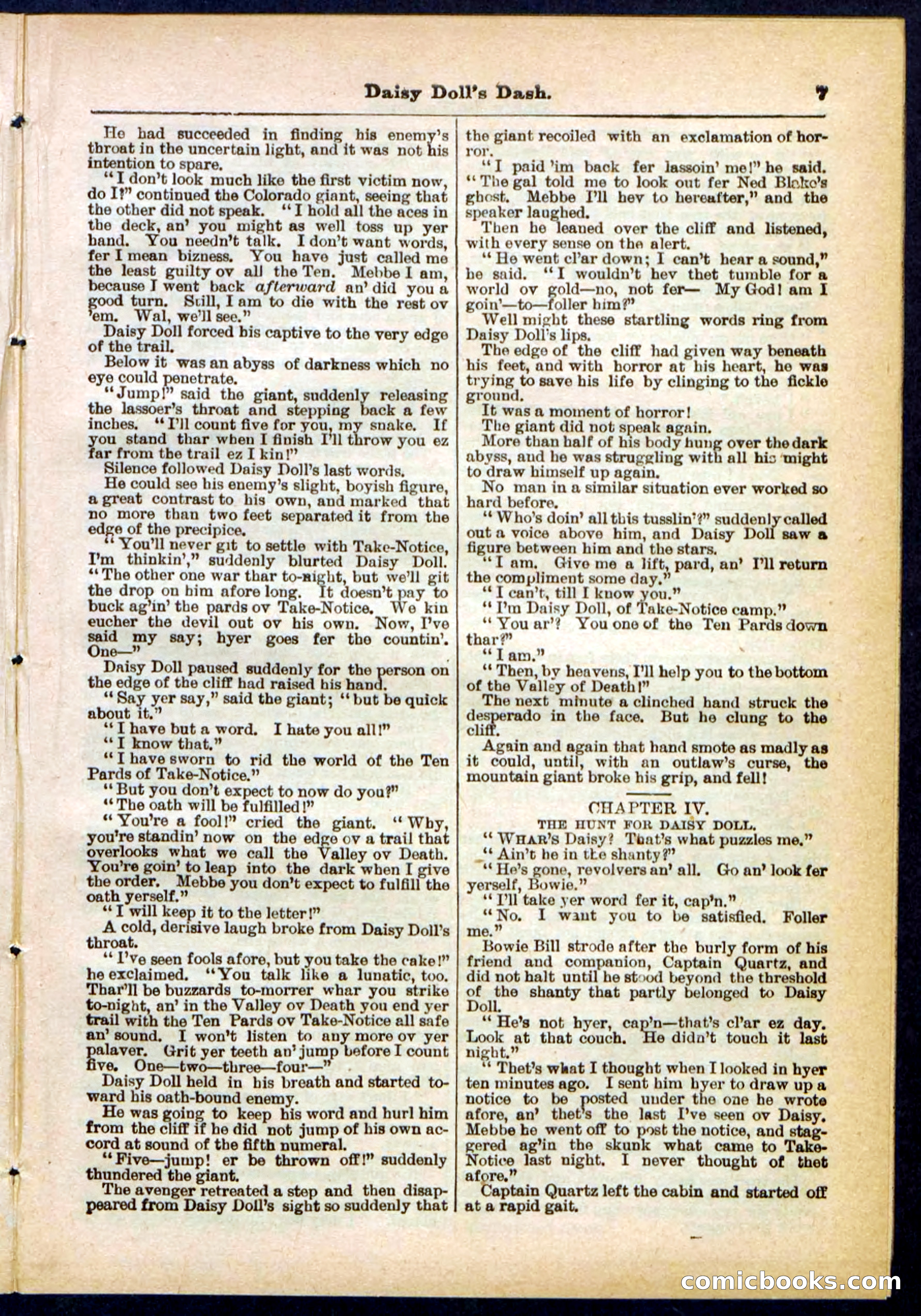 Beadle's Pocket Library No. 298 — page 7 of 32