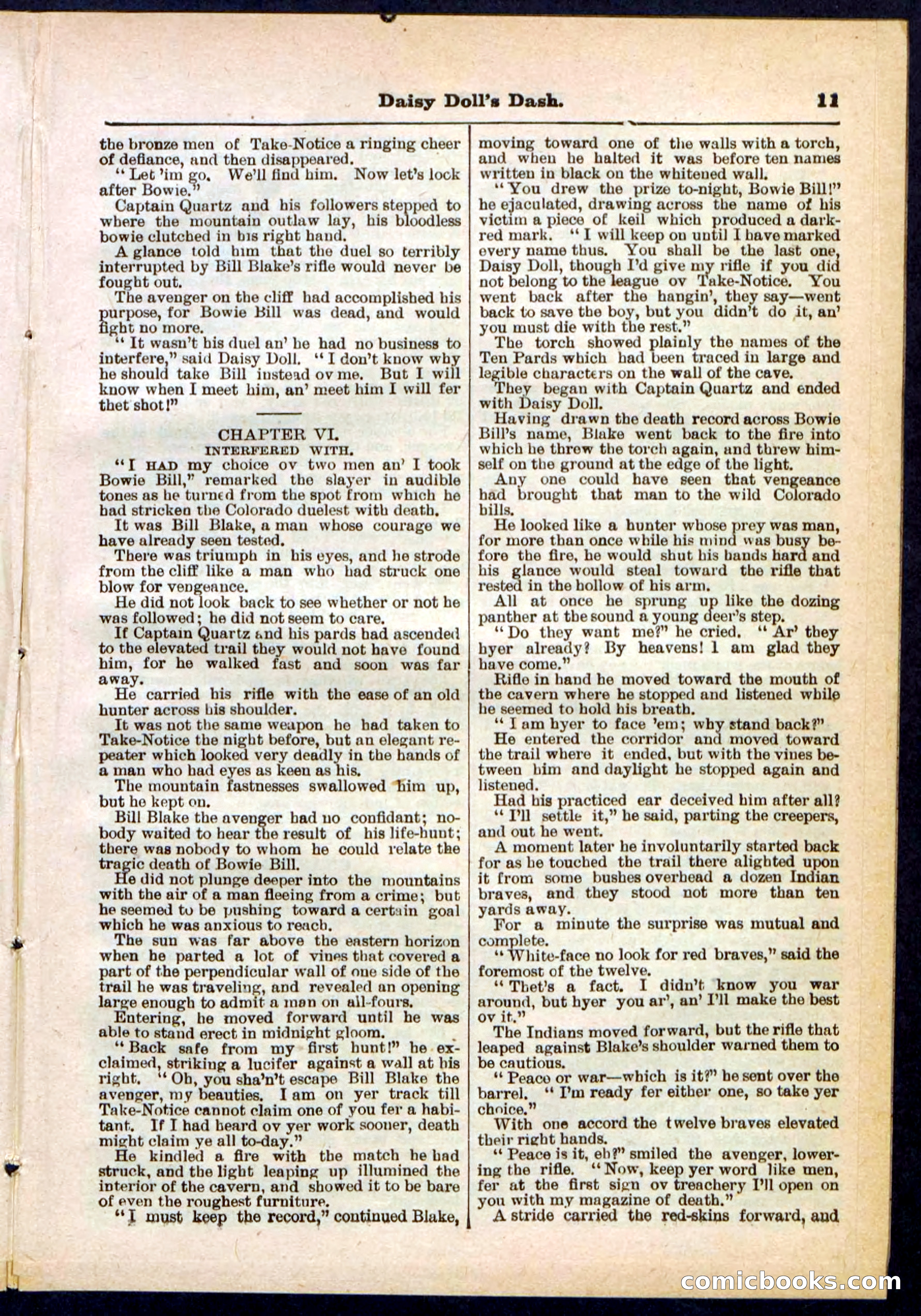 Beadle's Pocket Library No. 298 — page 11 of 32