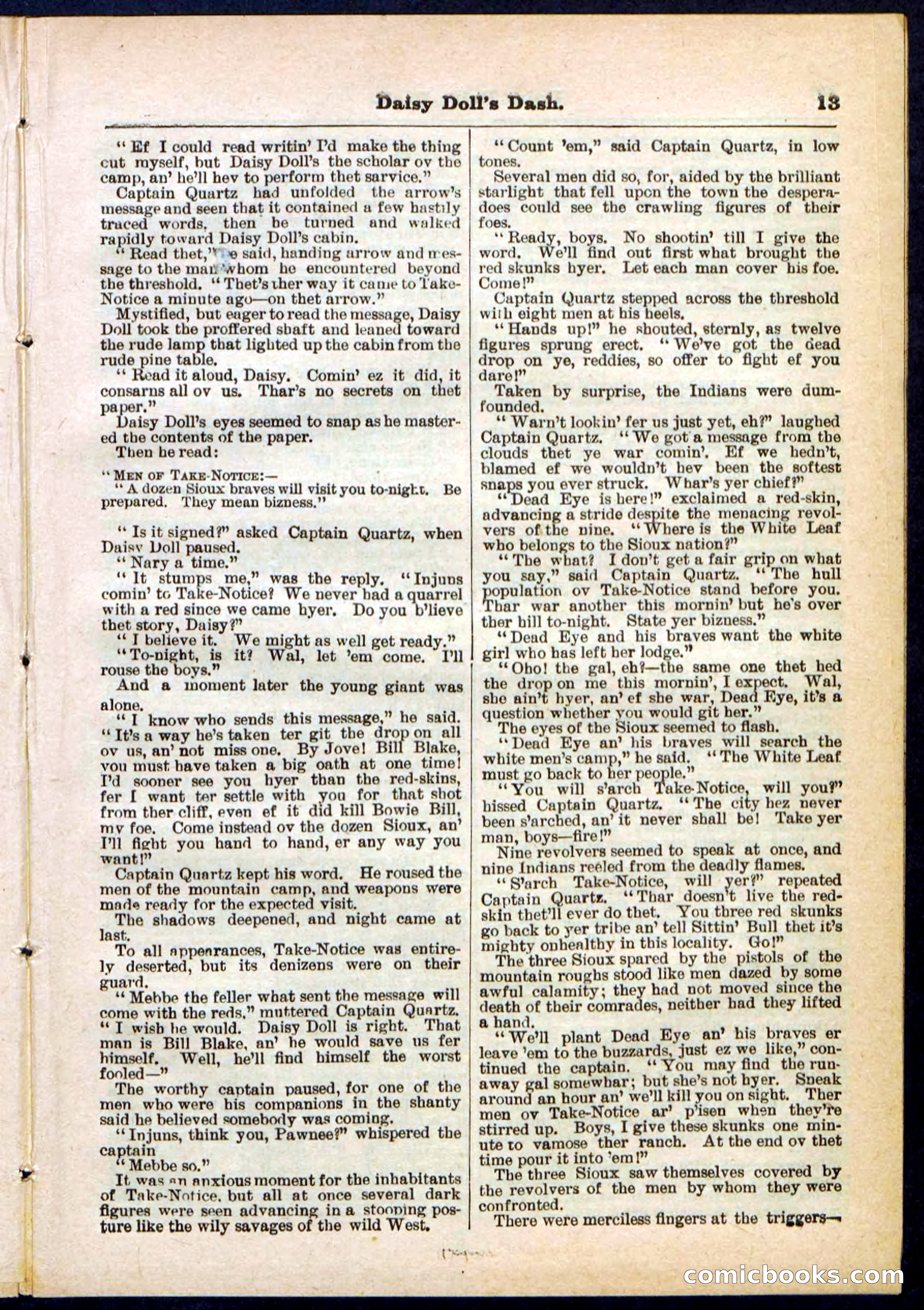 Beadle's Pocket Library No. 298 — page 13 of 32