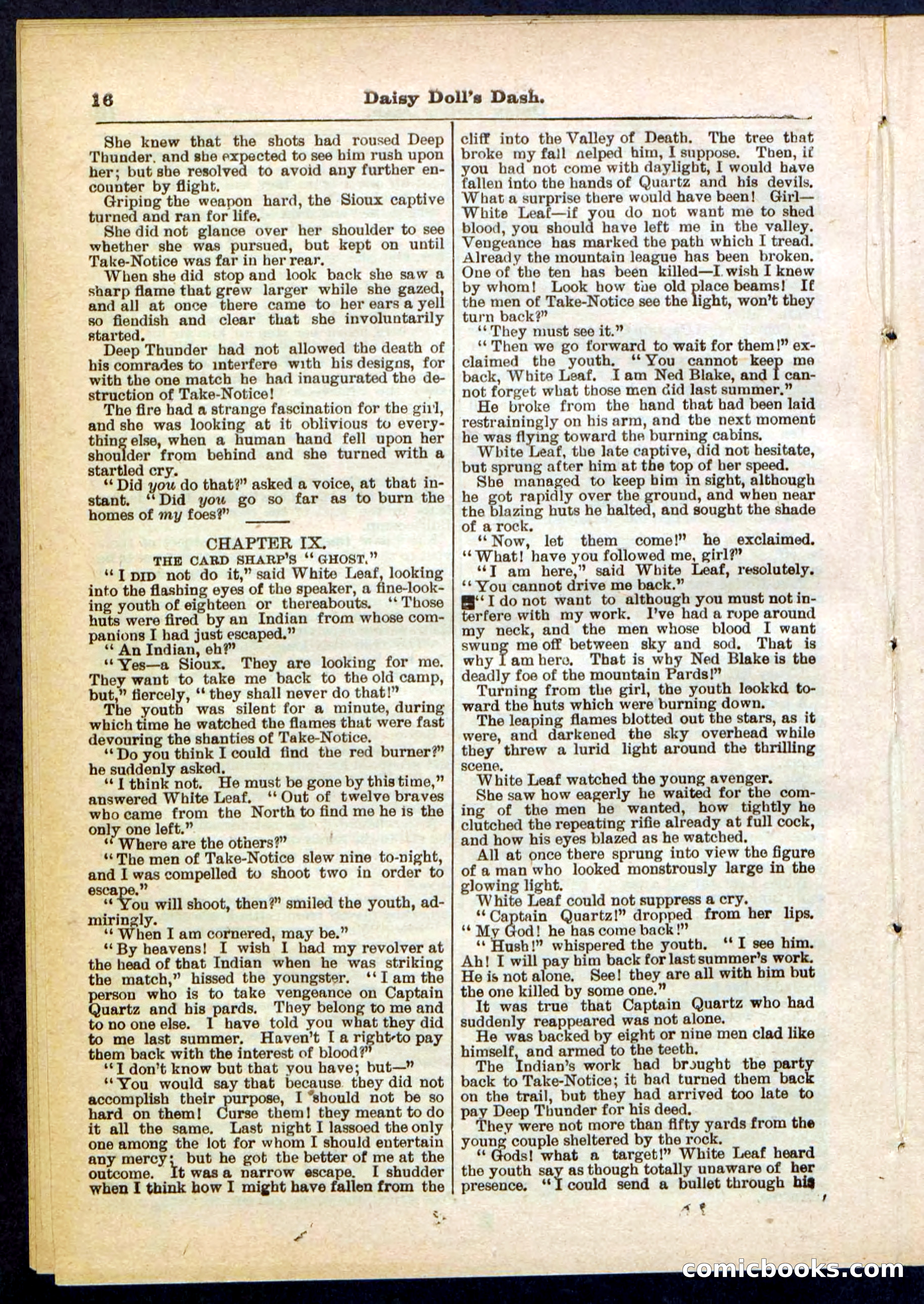 Beadle's Pocket Library No. 298 — page 16 of 32