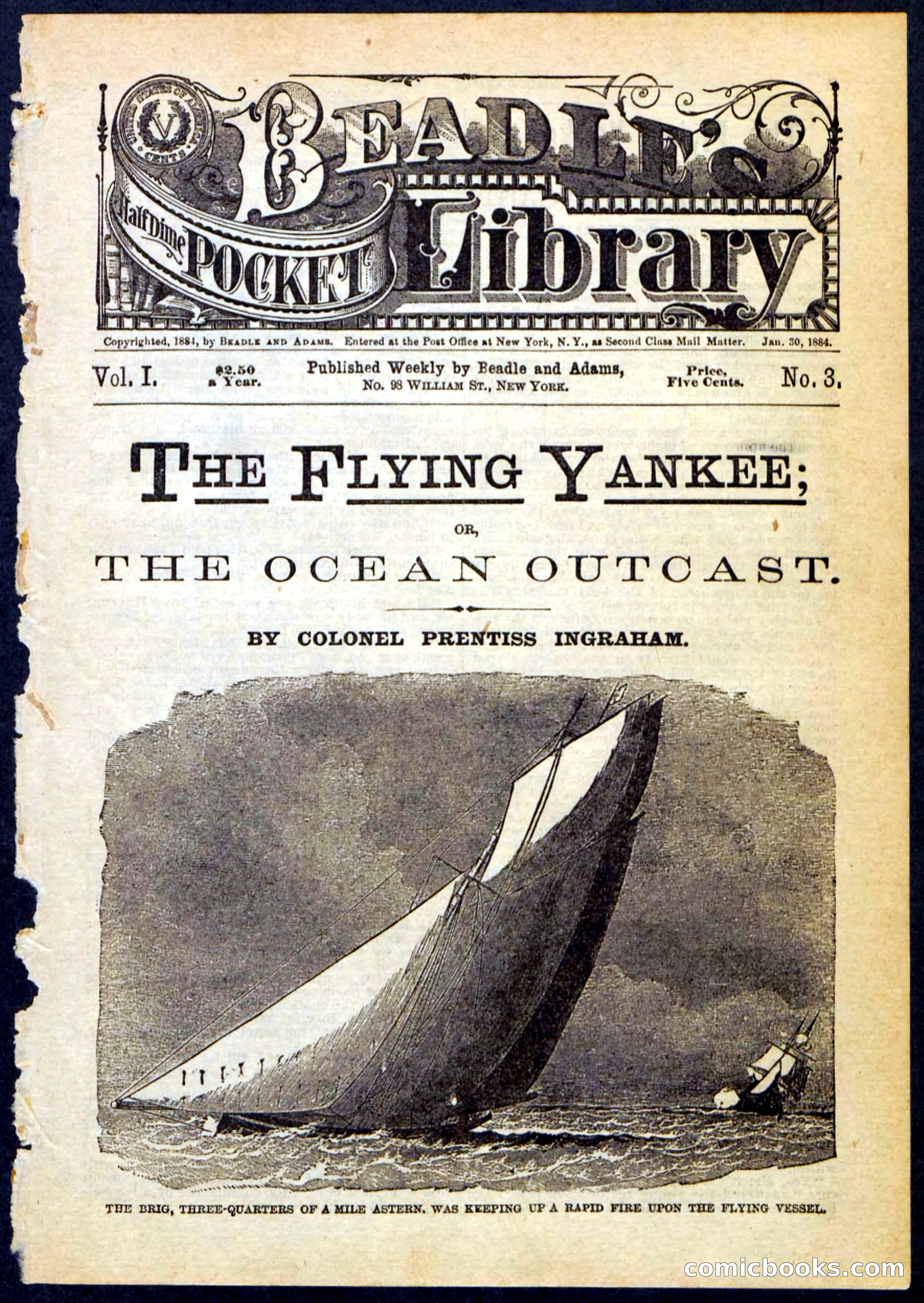 The Flying Yankee; or, The Ocean Outcast