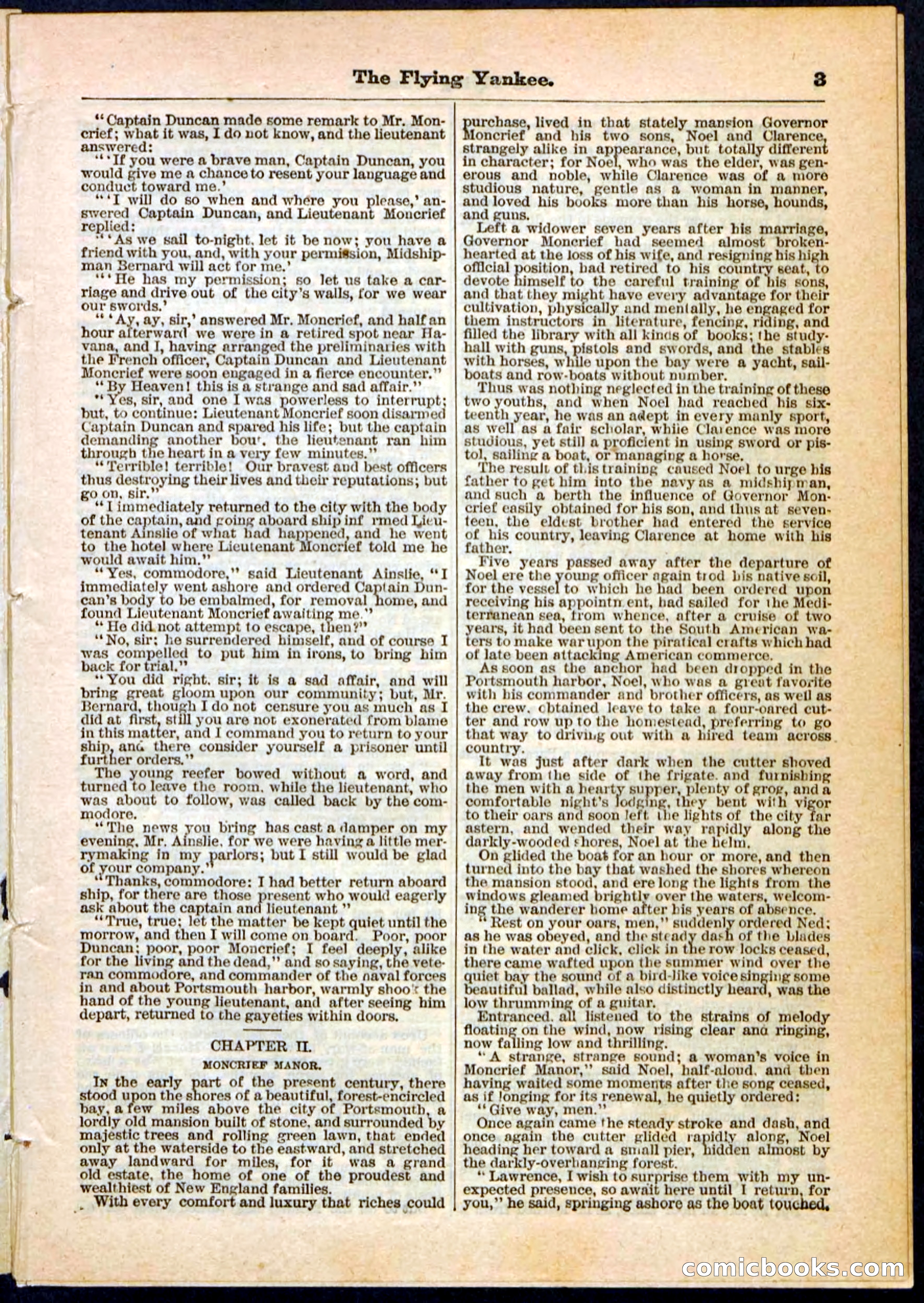 The Flying Yankee; or, The Ocean Outcast — page 3 of 32