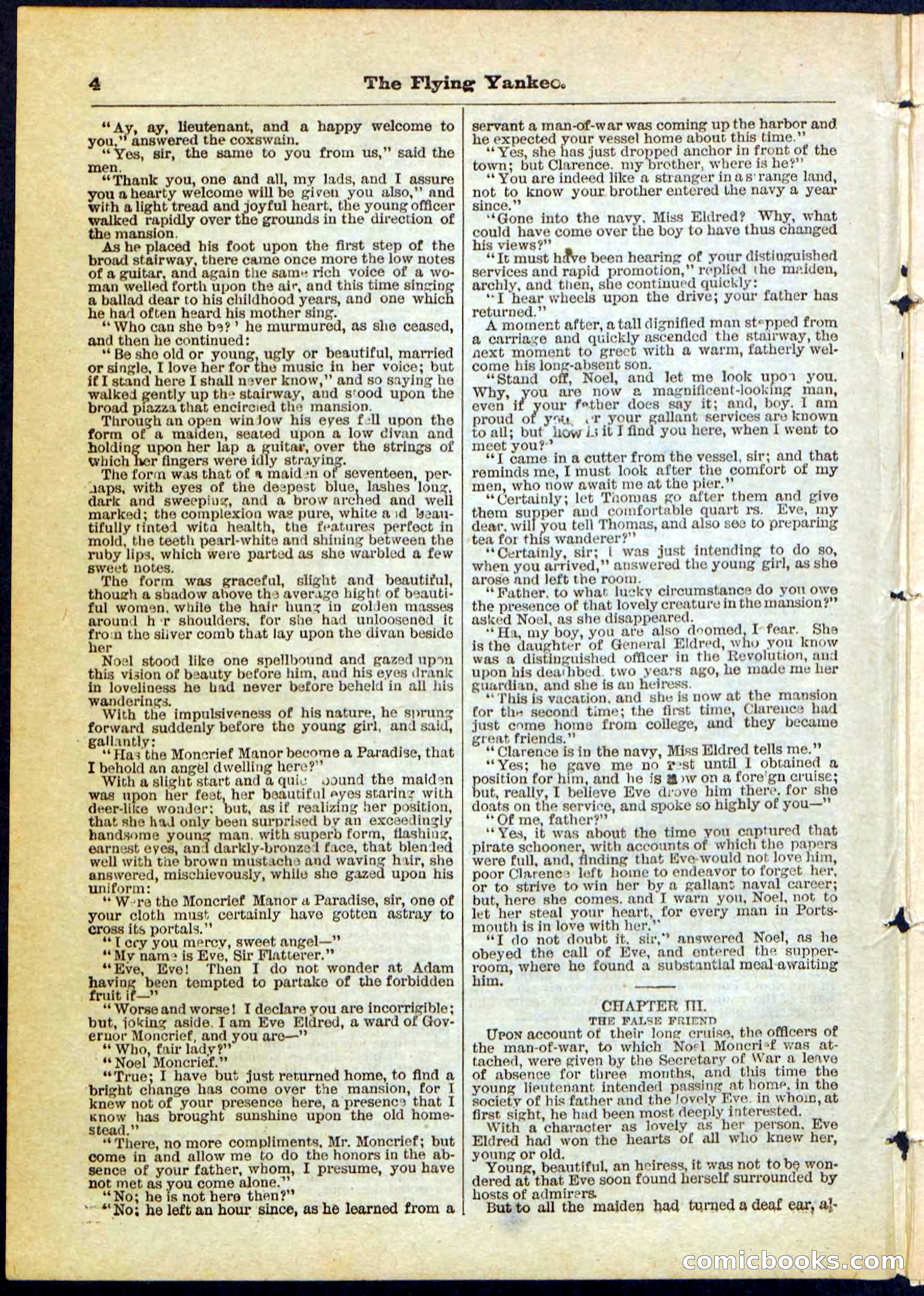 The Flying Yankee; or, The Ocean Outcast — page 4 of 32