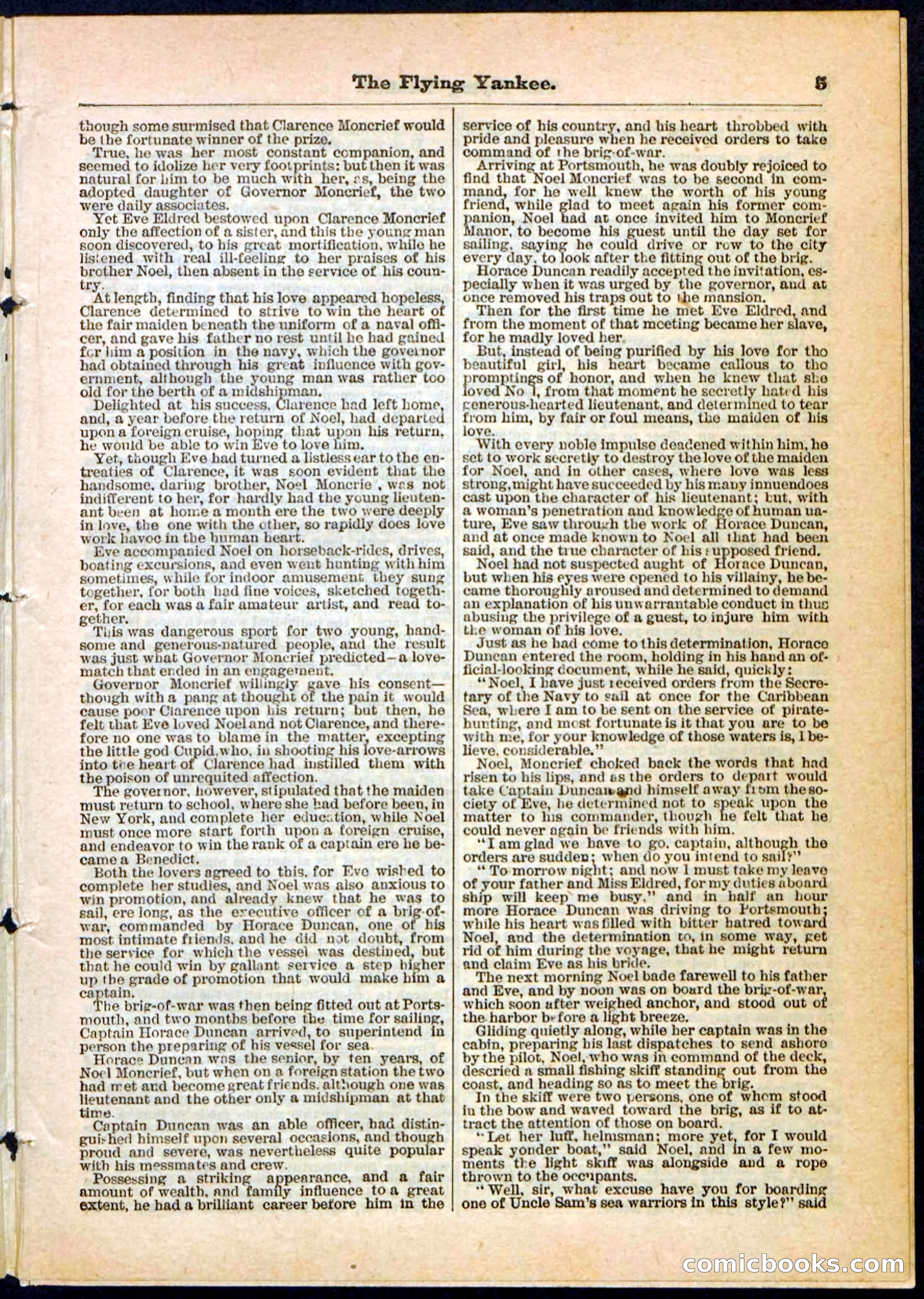 The Flying Yankee; or, The Ocean Outcast — page 5 of 32