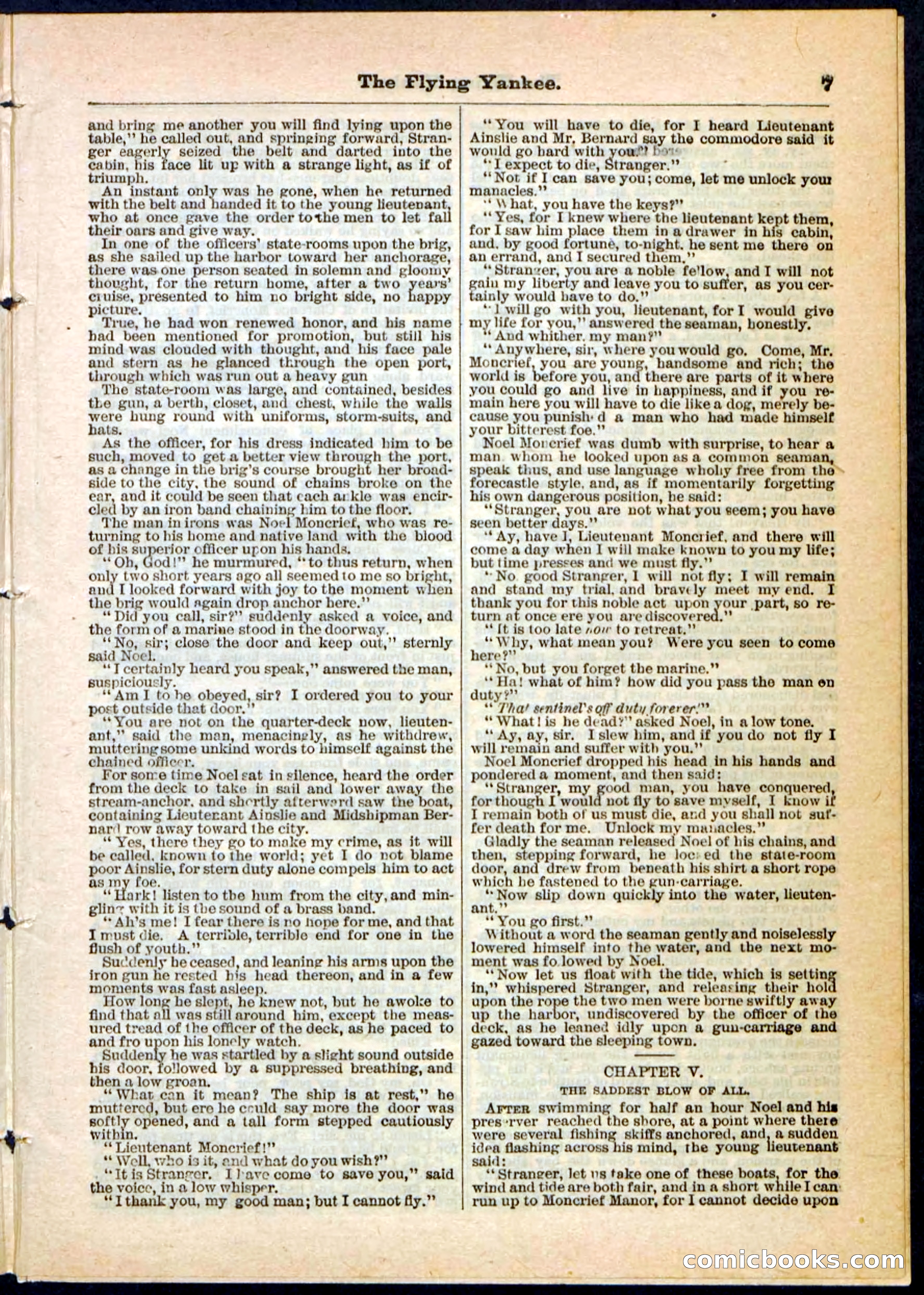 The Flying Yankee; or, The Ocean Outcast — page 7 of 32