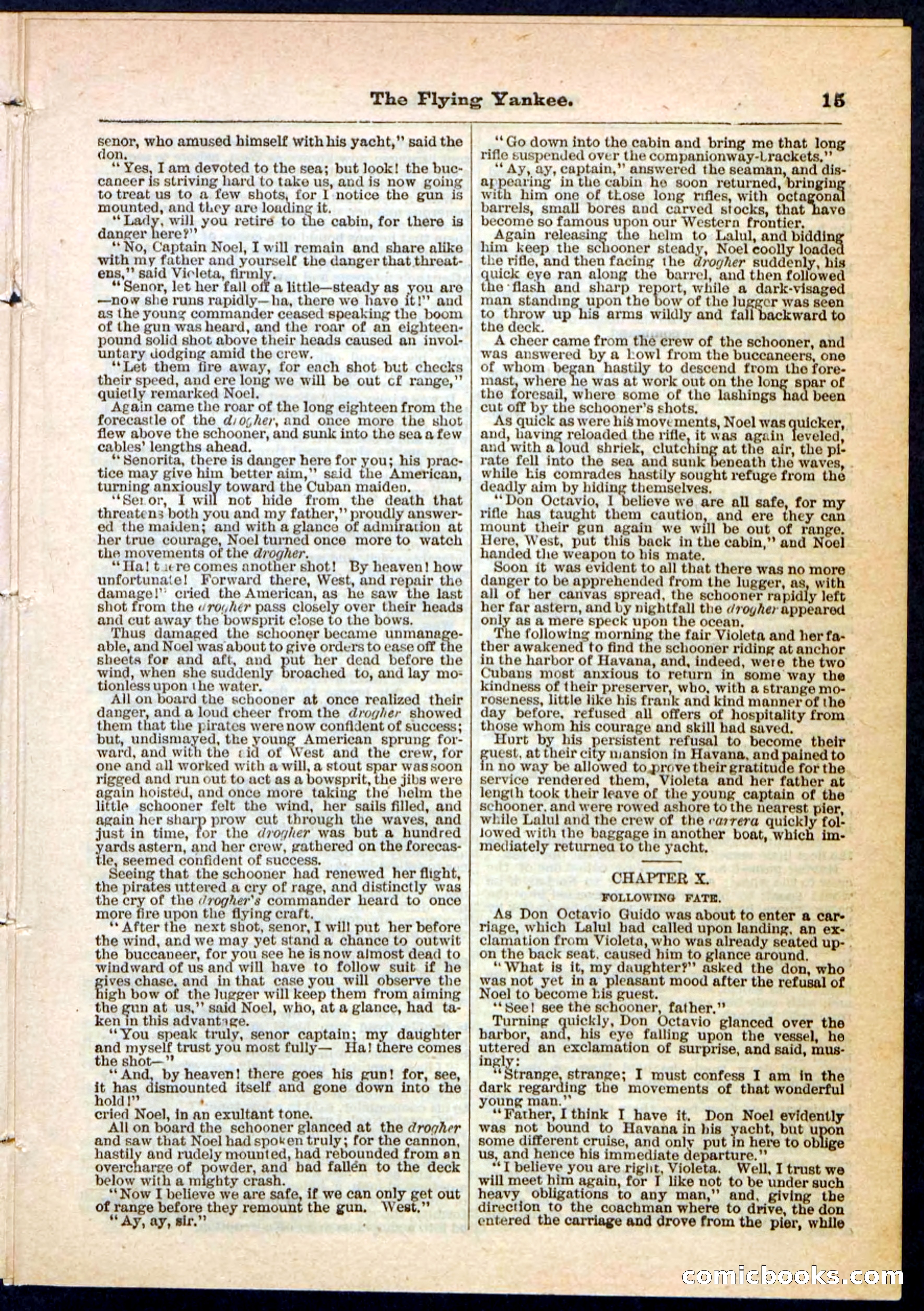 The Flying Yankee; or, The Ocean Outcast — page 15 of 32