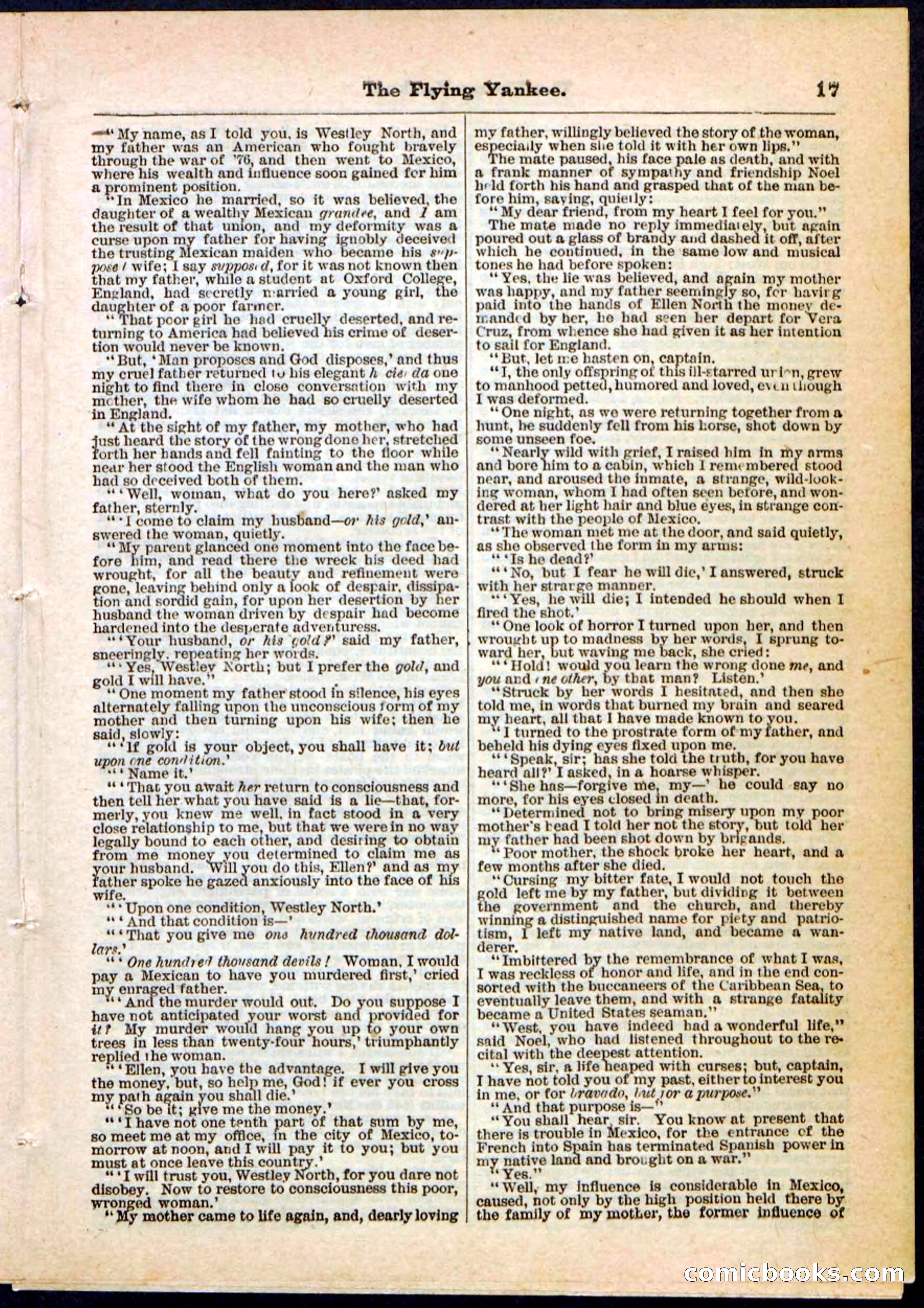 The Flying Yankee; or, The Ocean Outcast — page 17 of 32