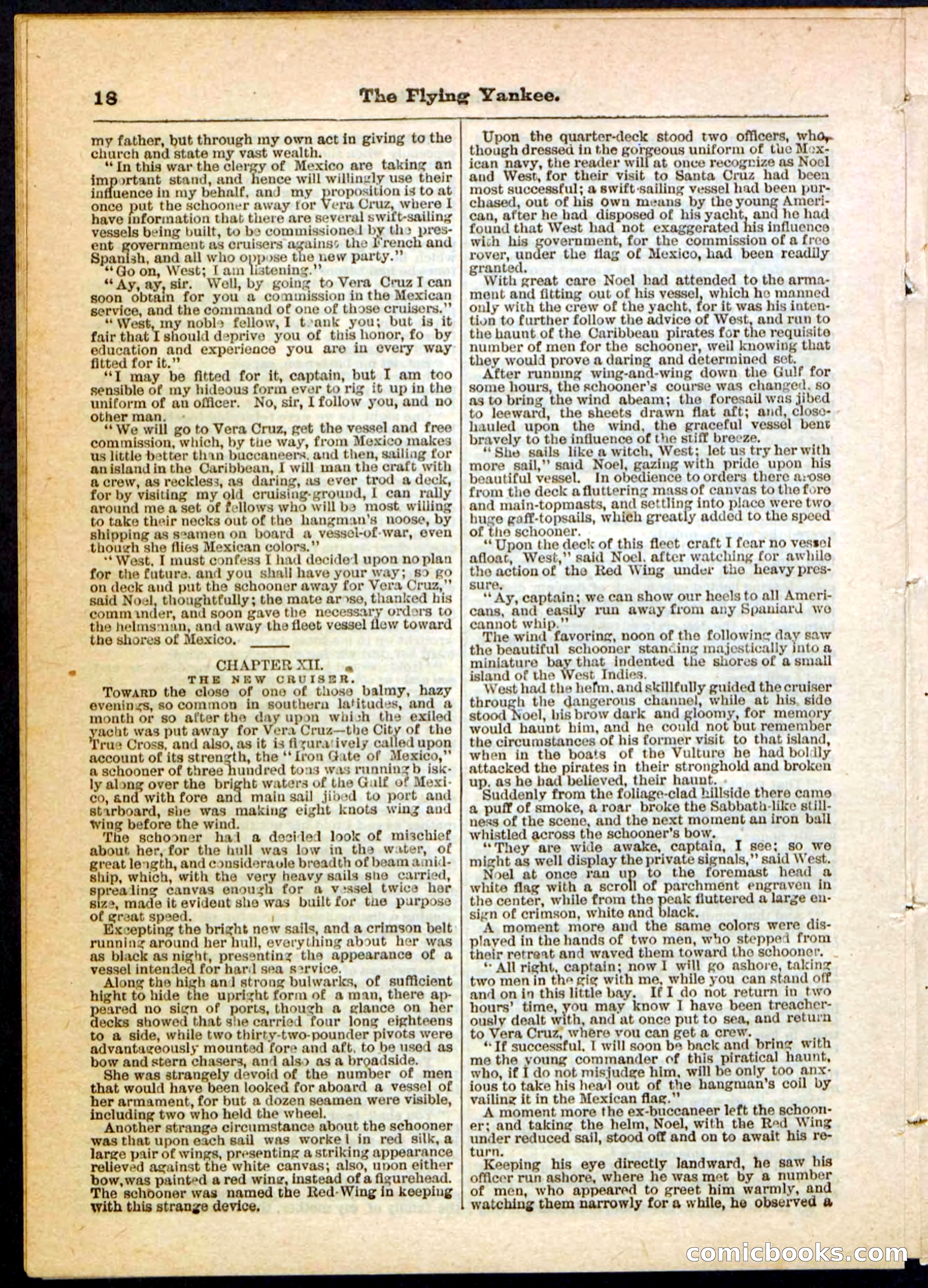 The Flying Yankee; or, The Ocean Outcast — page 18 of 32
