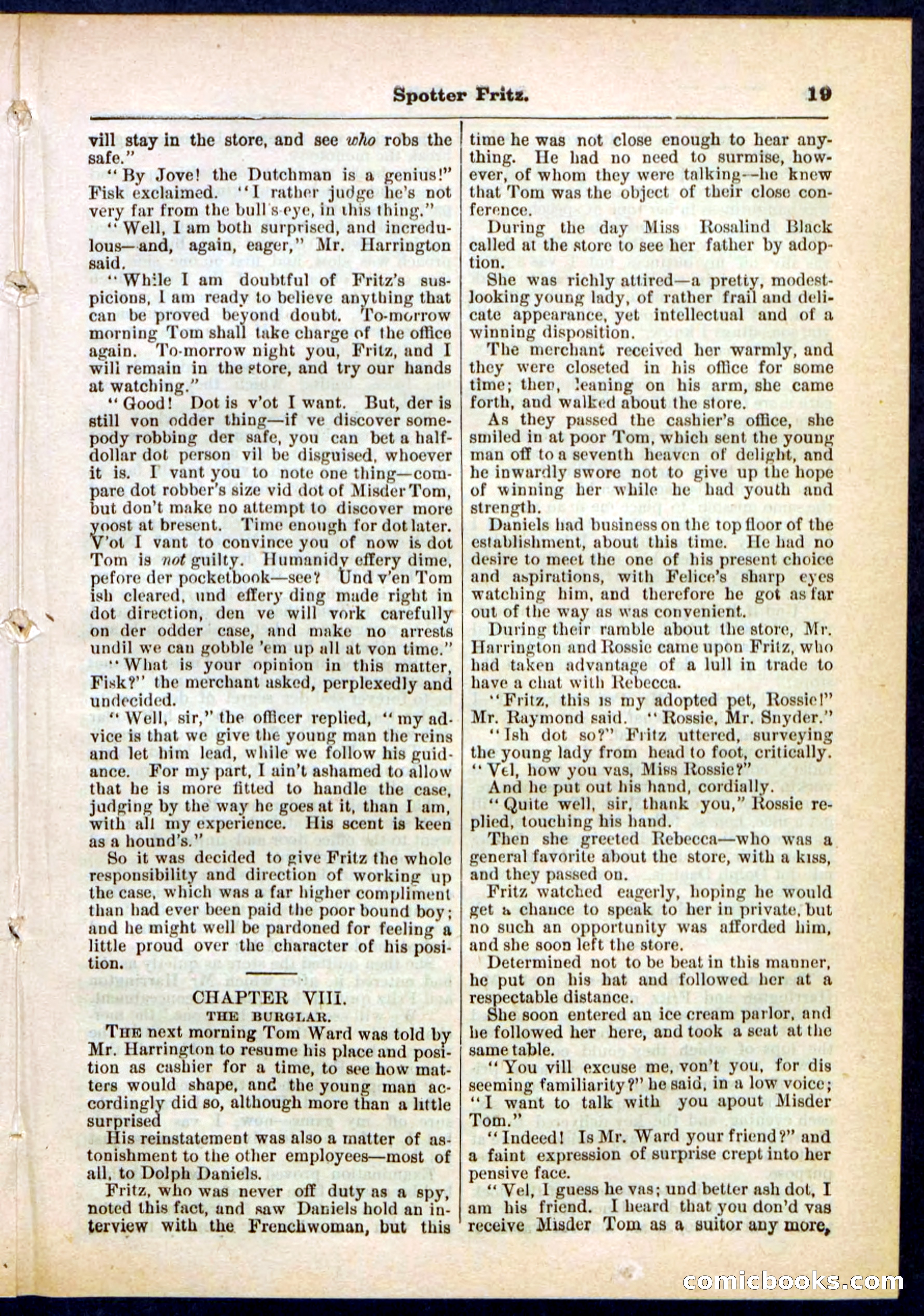 Beadle's Pocket Library No. 306 — page 19 of 32