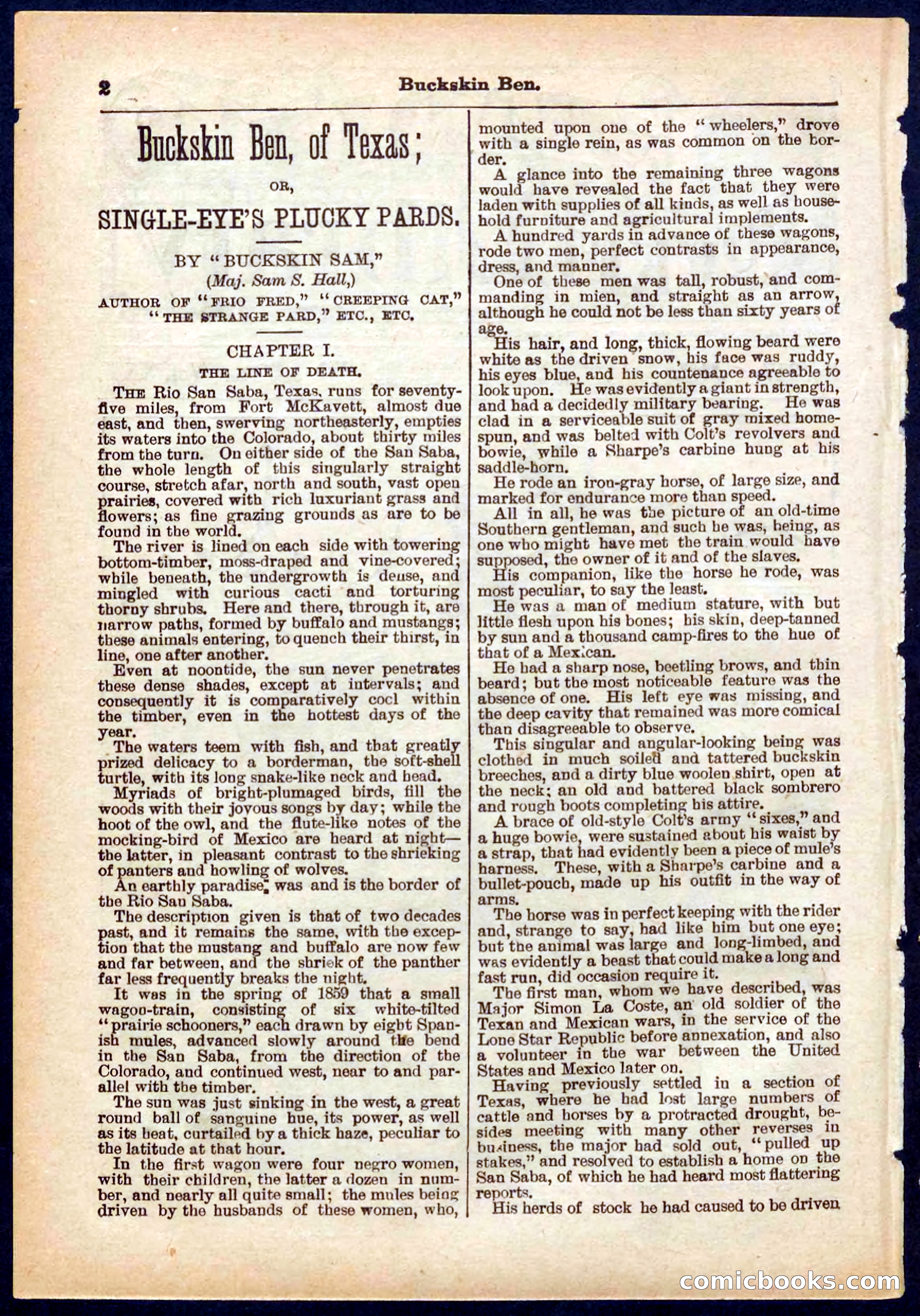 Beadle's Pocket Library No. 317 — page 2 of 32