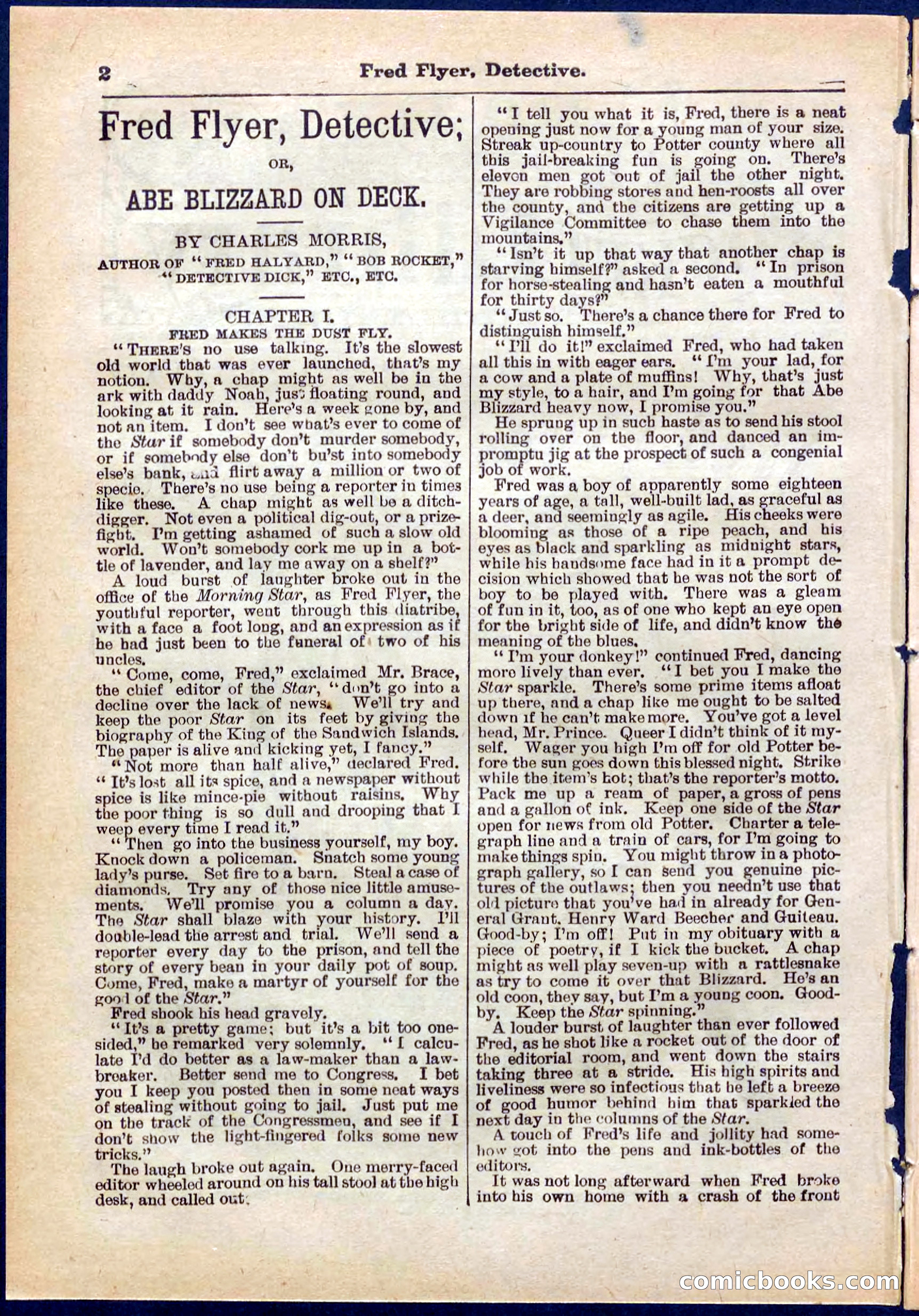 Fred Flyer, Detective — page 2 of 32