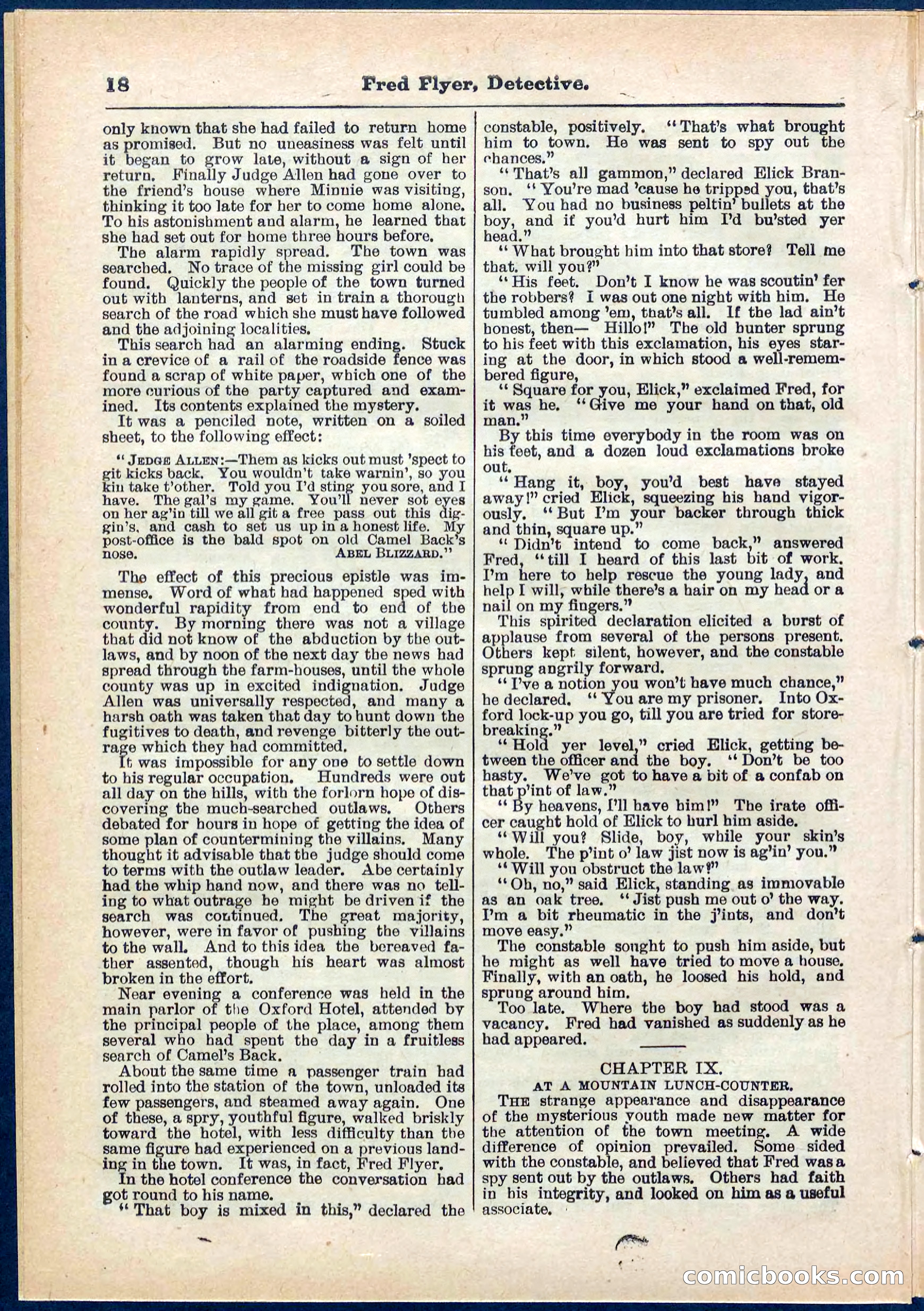 Fred Flyer, Detective — page 18 of 32