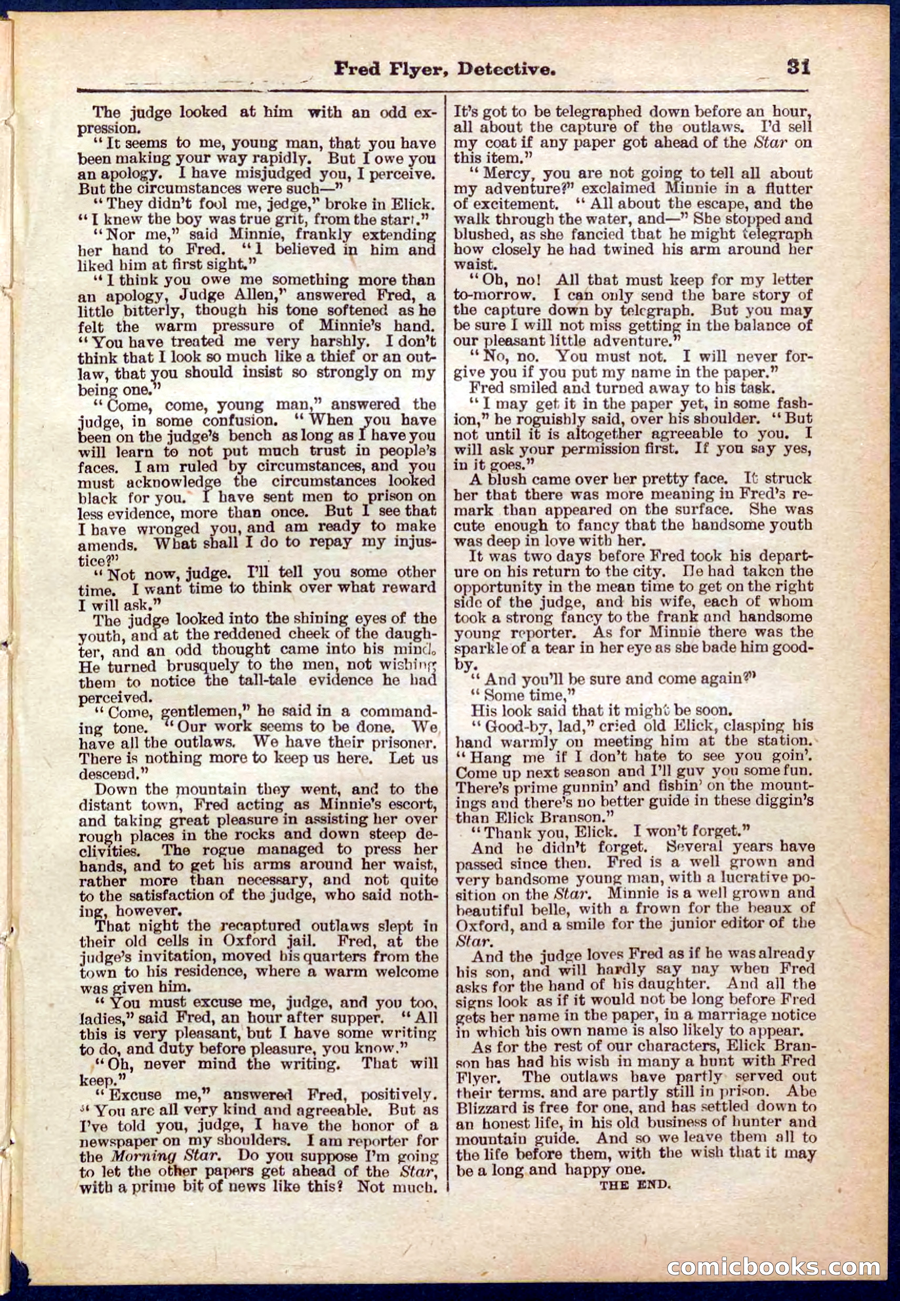 Fred Flyer, Detective — page 31 of 32