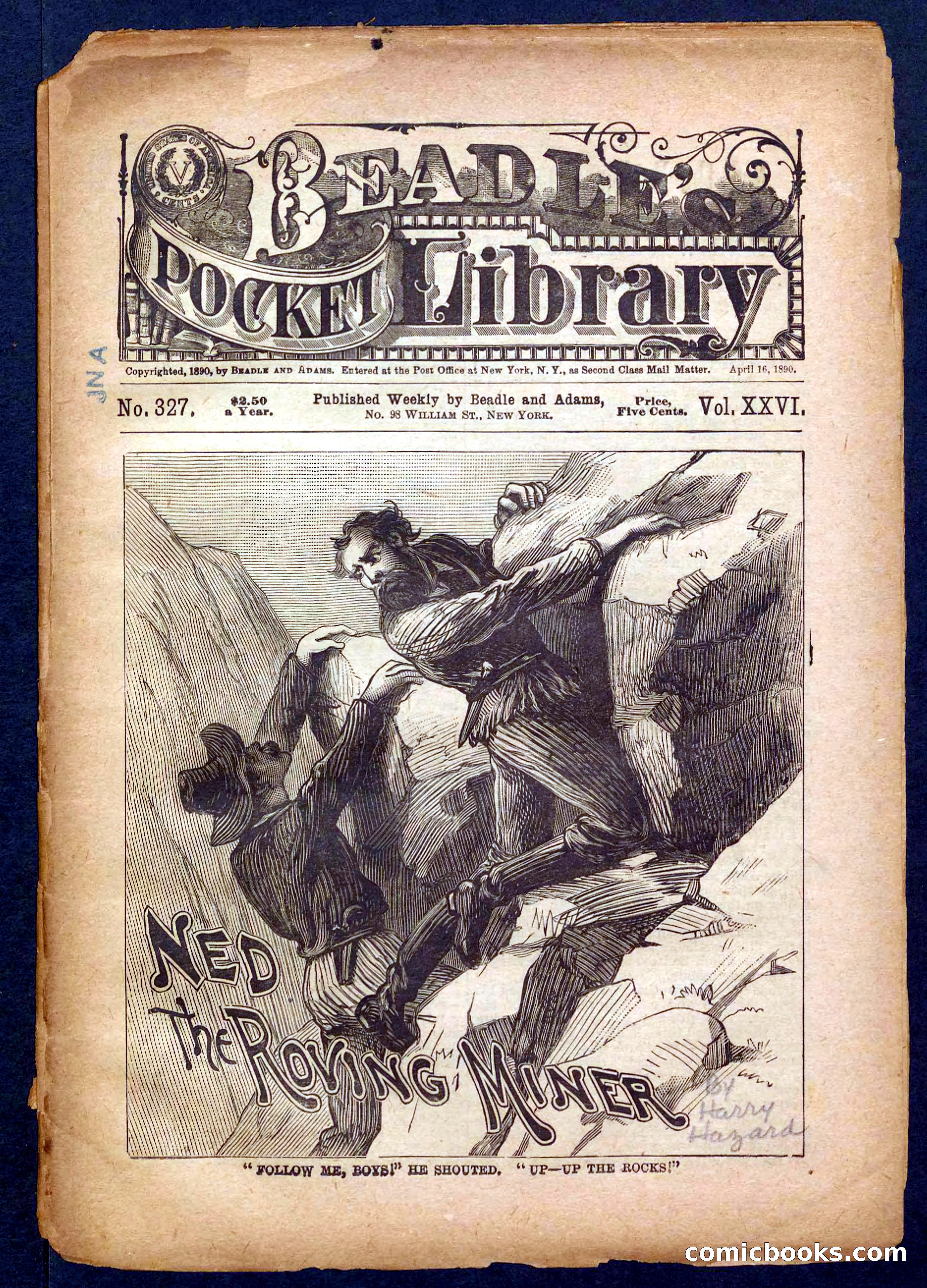 Beadle's Pocket Library No. 327