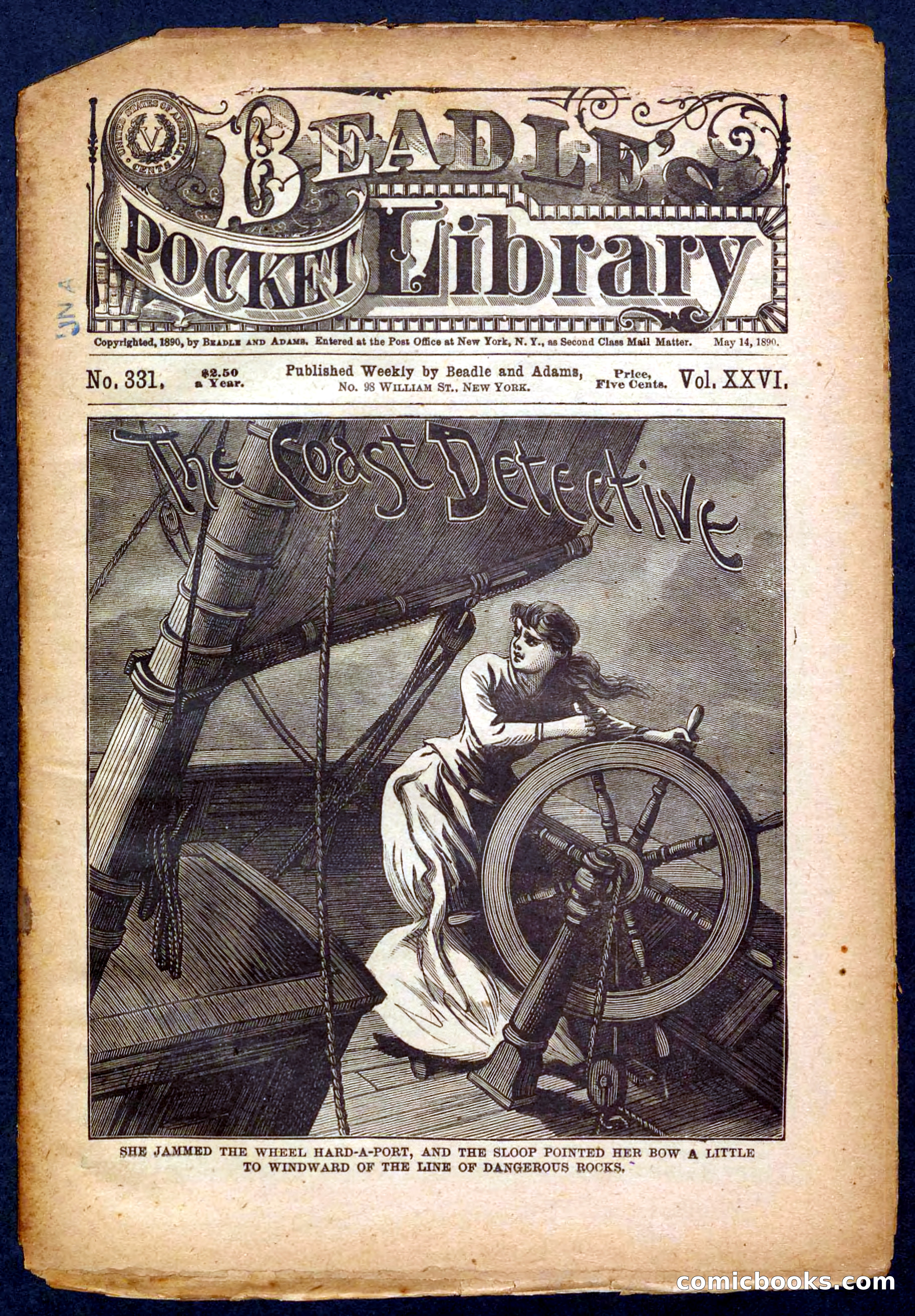 Beadle's Pocket Library No. 331 — page 1 of 32