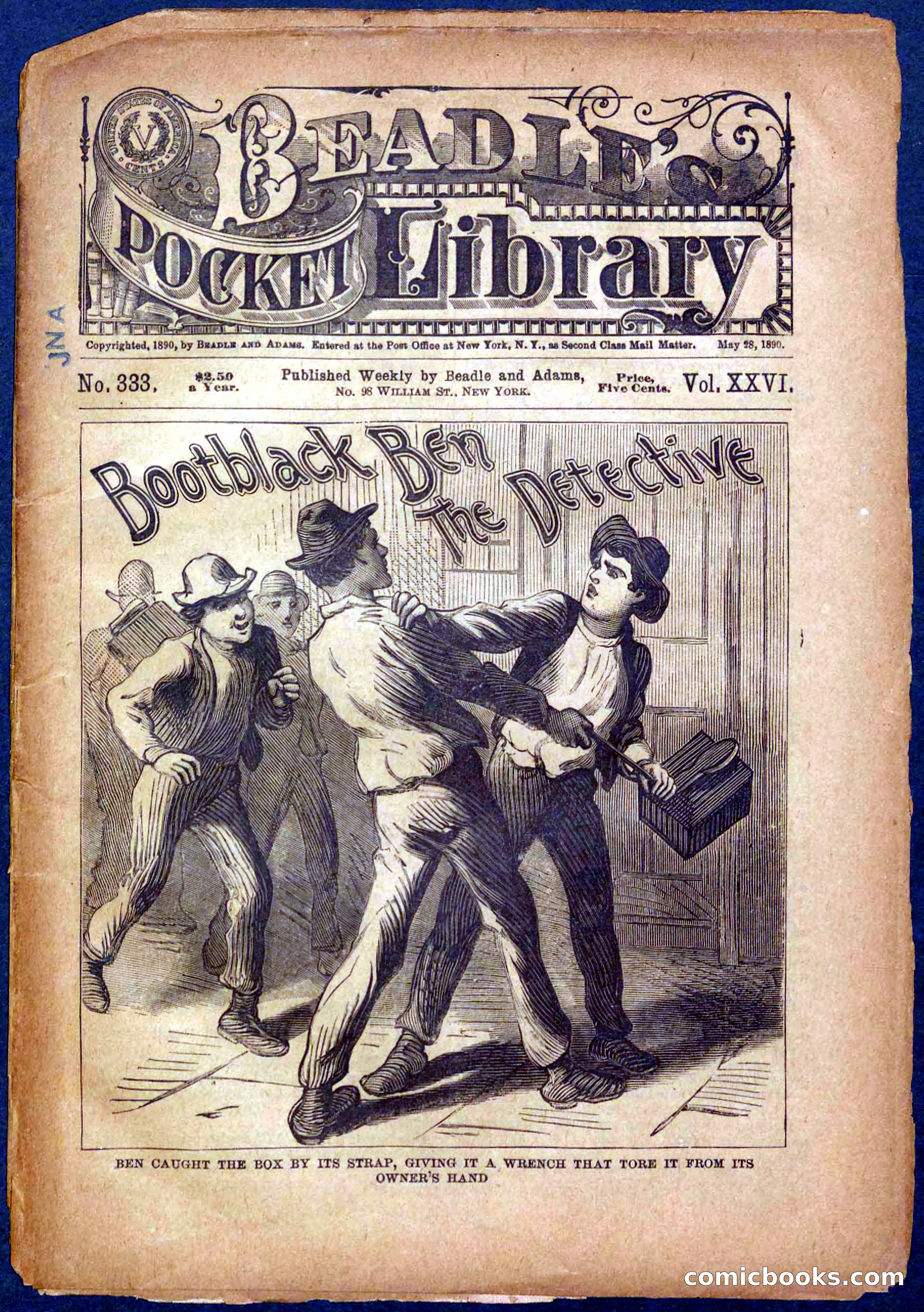 Beadle's Pocket Library No. 333