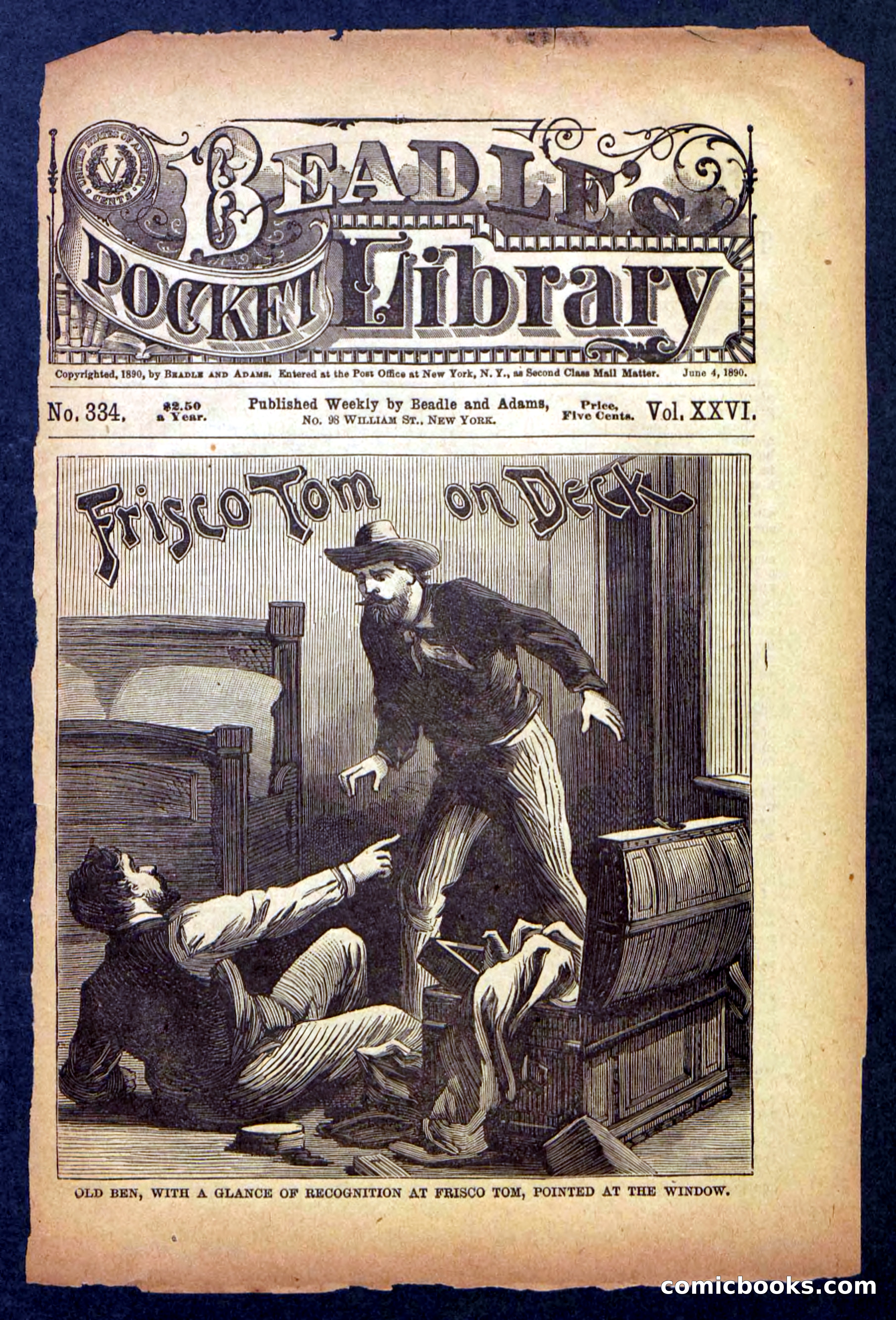 Beadle's Pocket Library No. 334