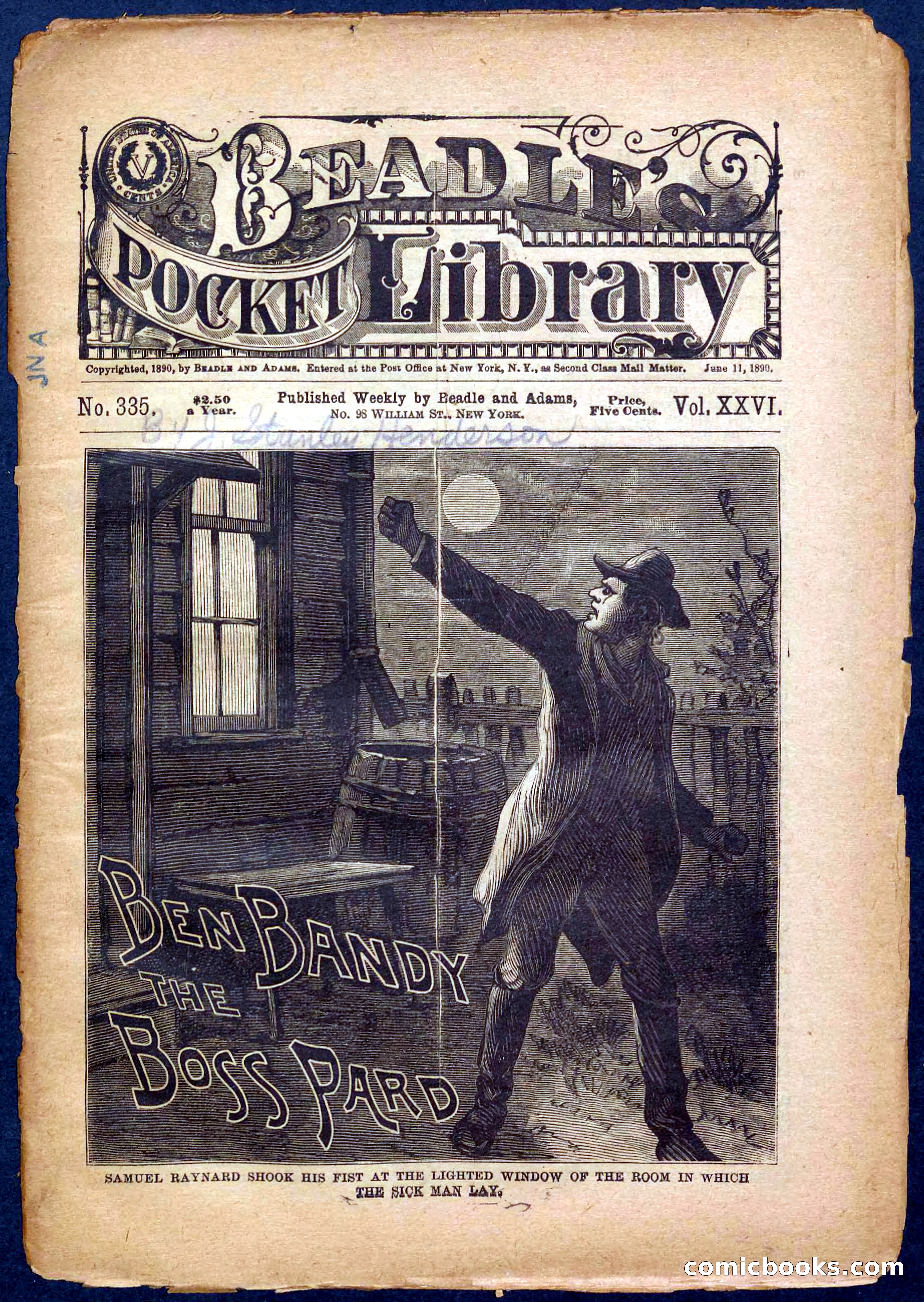 Beadle's Pocket Library No. 335
