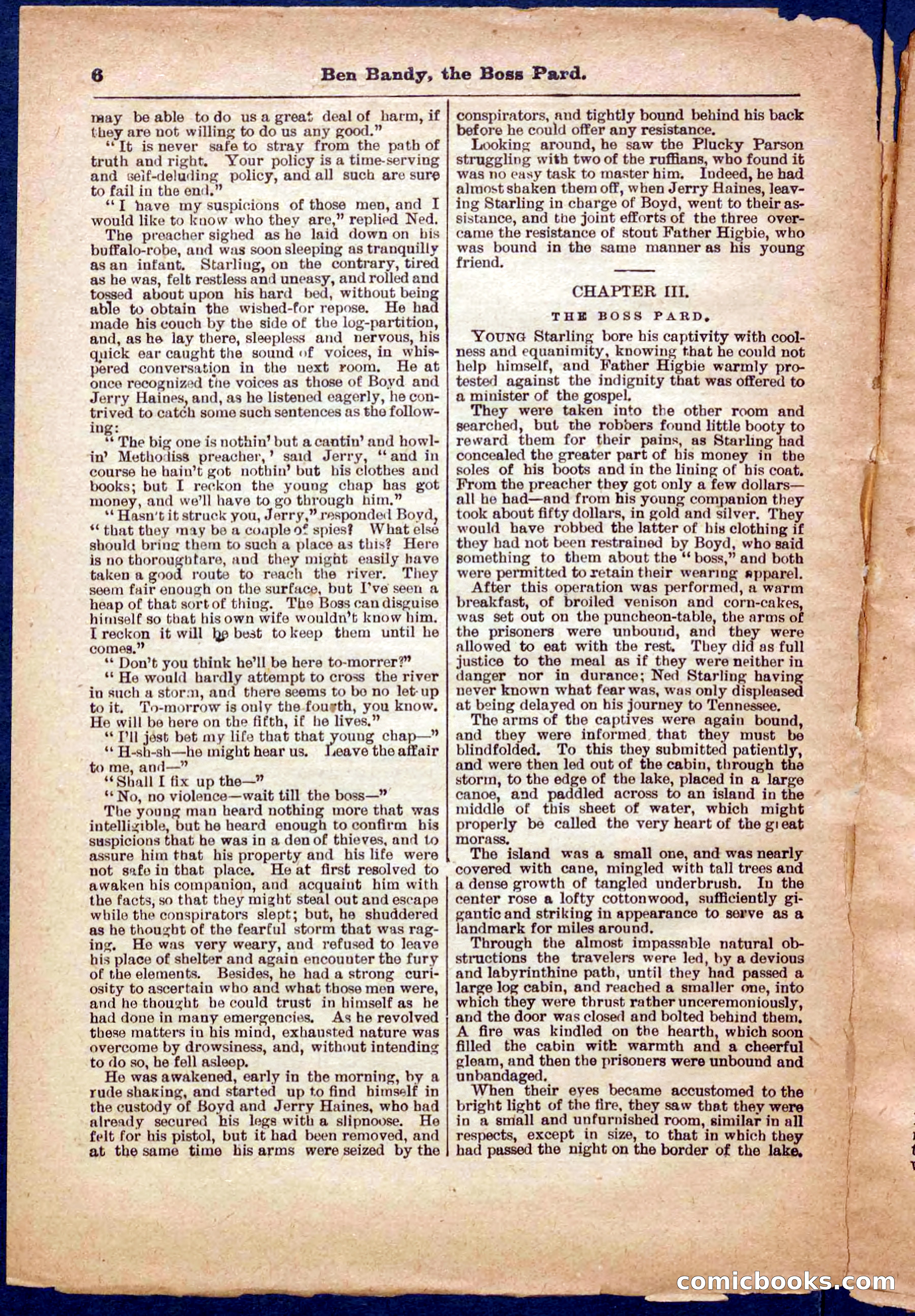 Beadle's Pocket Library No. 335 — page 6 of 32