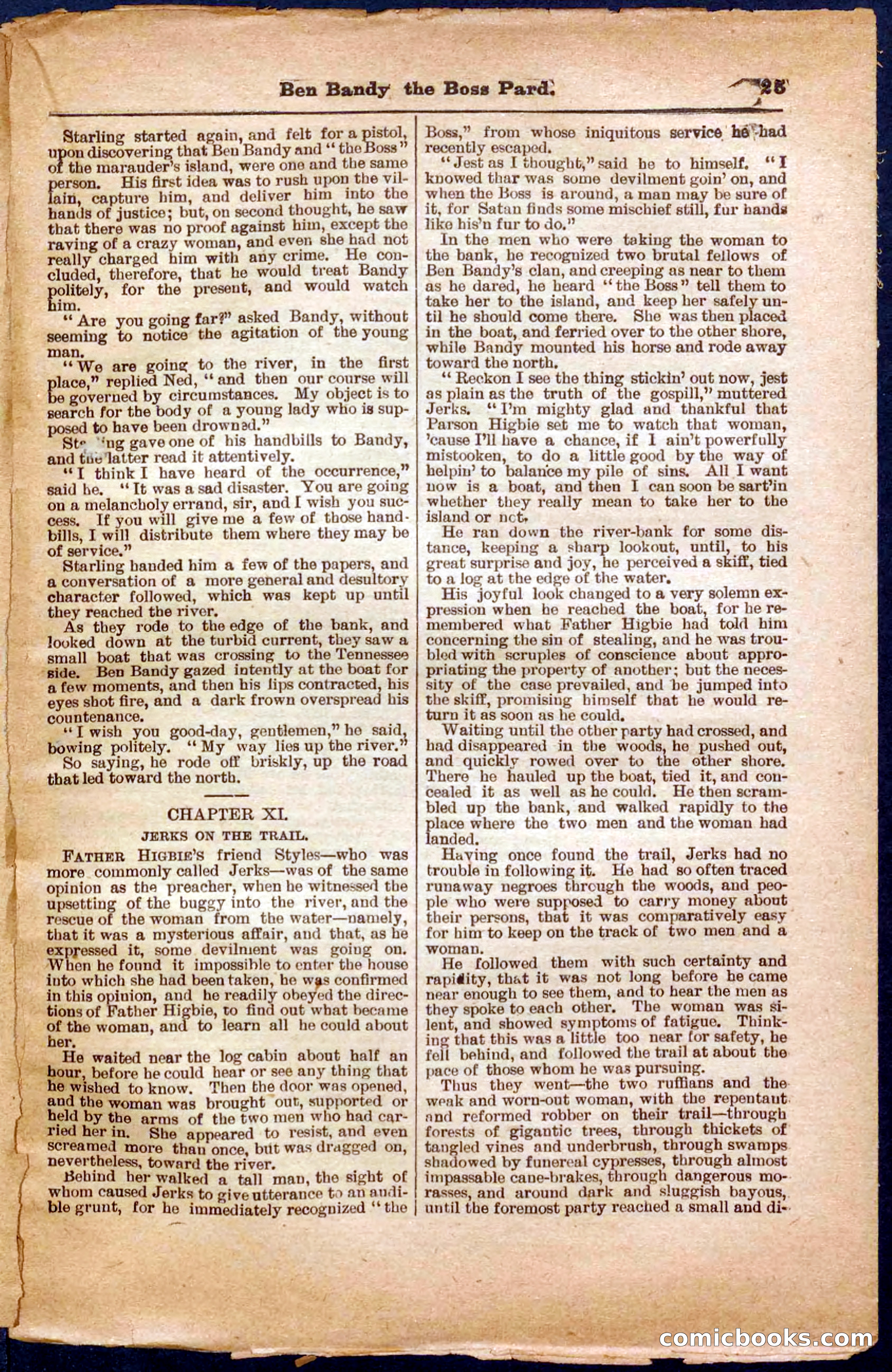 Beadle's Pocket Library No. 335 — page 25 of 32