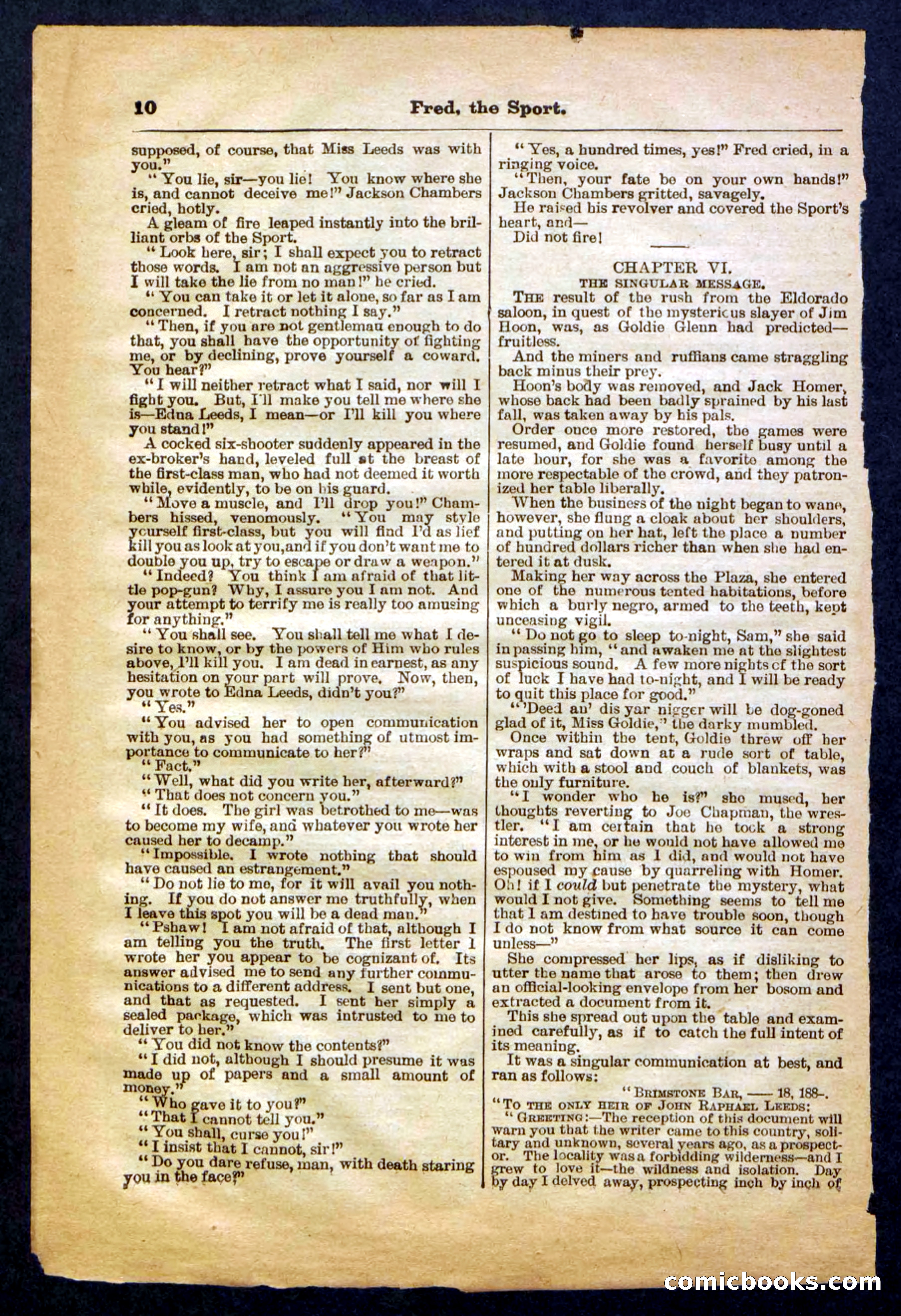 Beadle's Pocket Library No. 336 — page 10 of 32