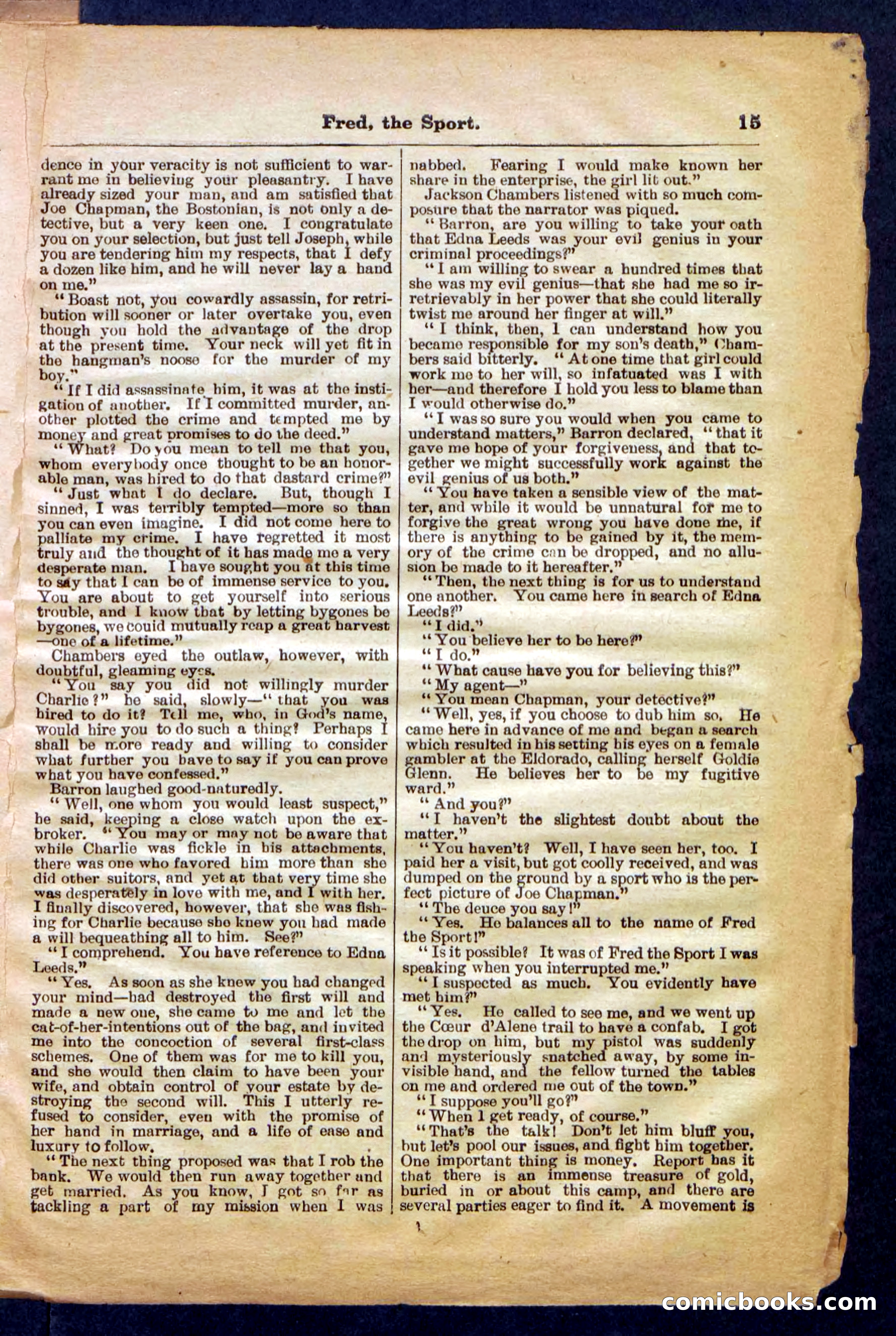 Beadle's Pocket Library No. 336 — page 15 of 32