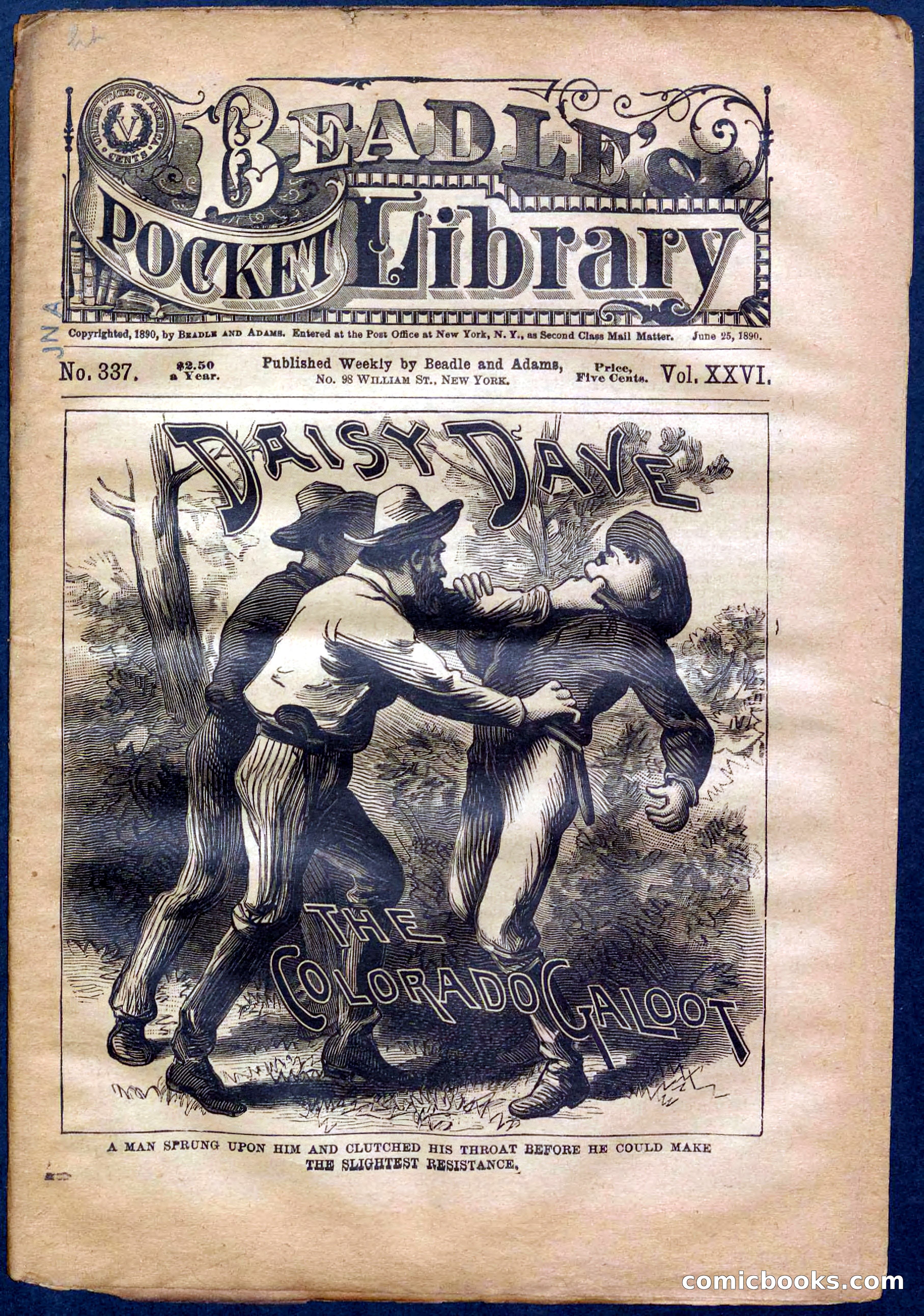 Beadle's Pocket Library No. 337