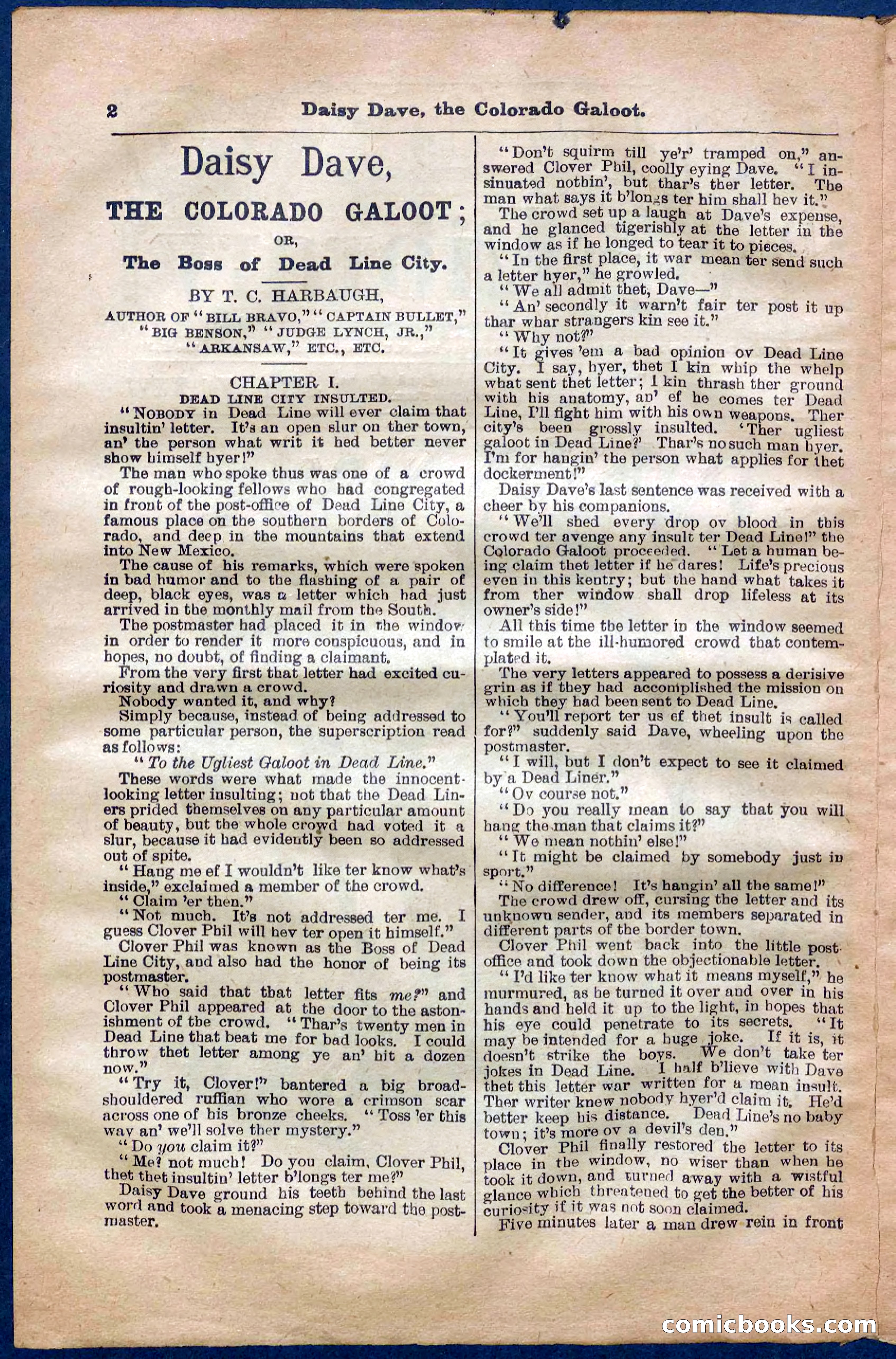 Beadle's Pocket Library No. 337 — page 2 of 32