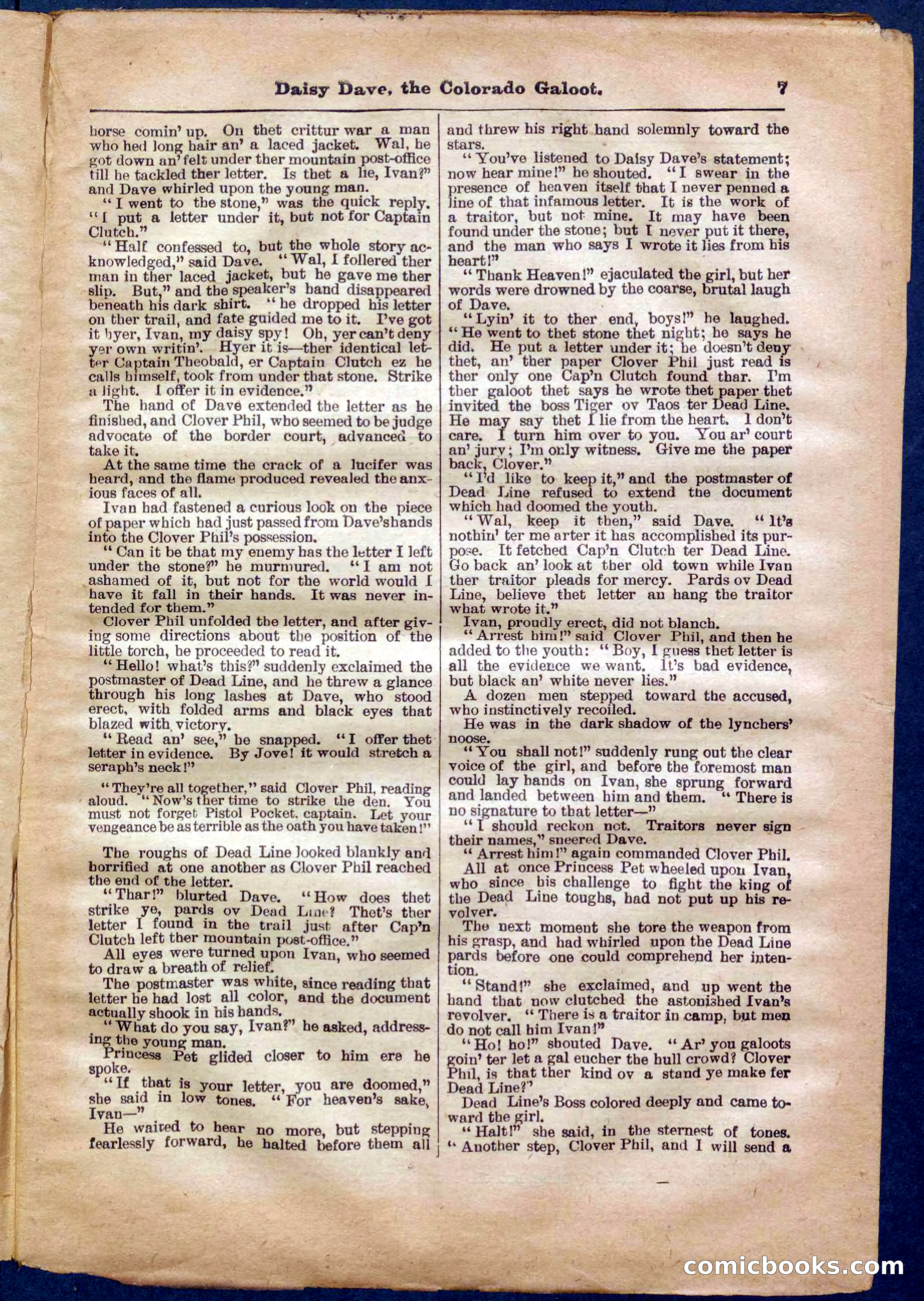 Beadle's Pocket Library No. 337 — page 7 of 32