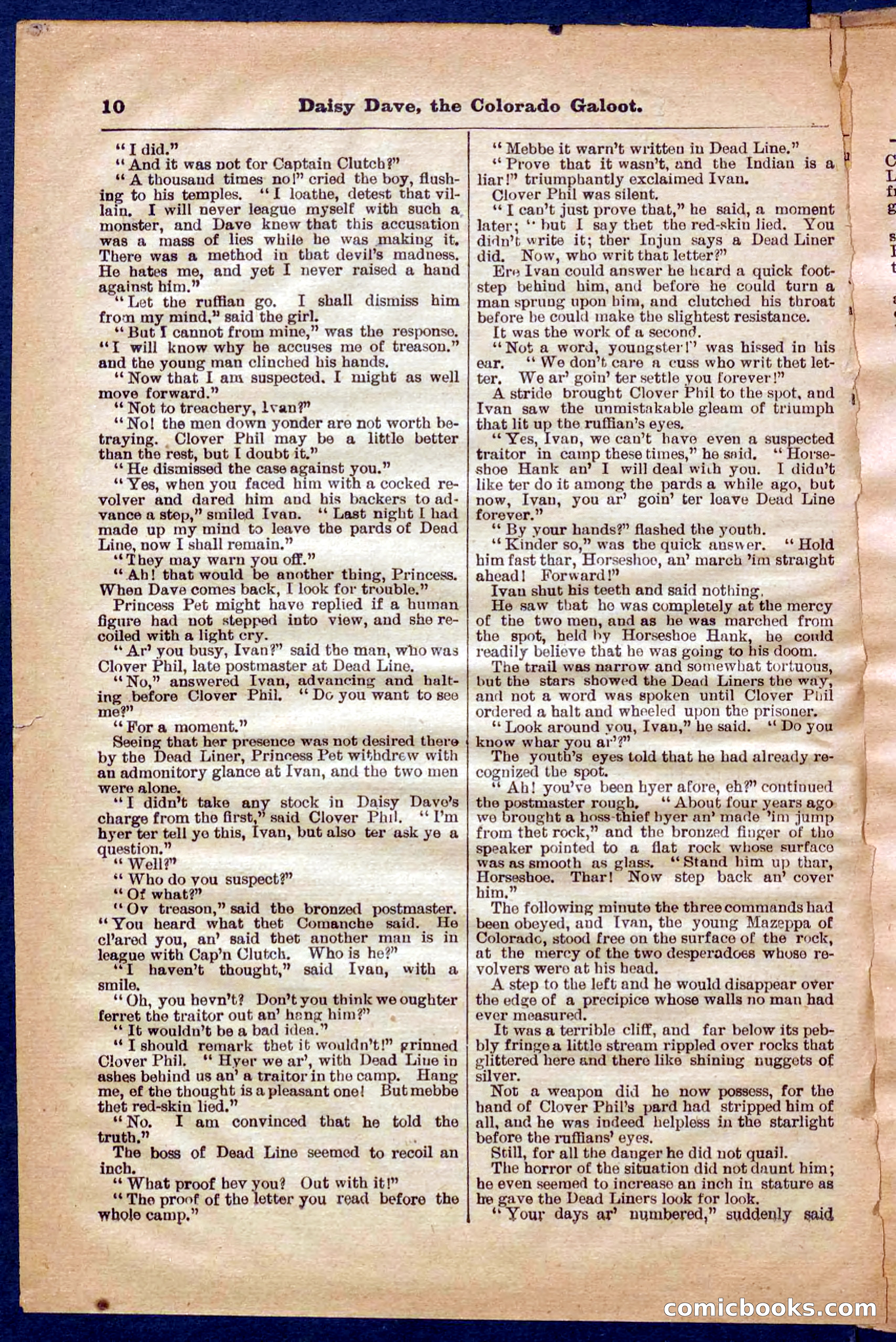 Beadle's Pocket Library No. 337 — page 10 of 32