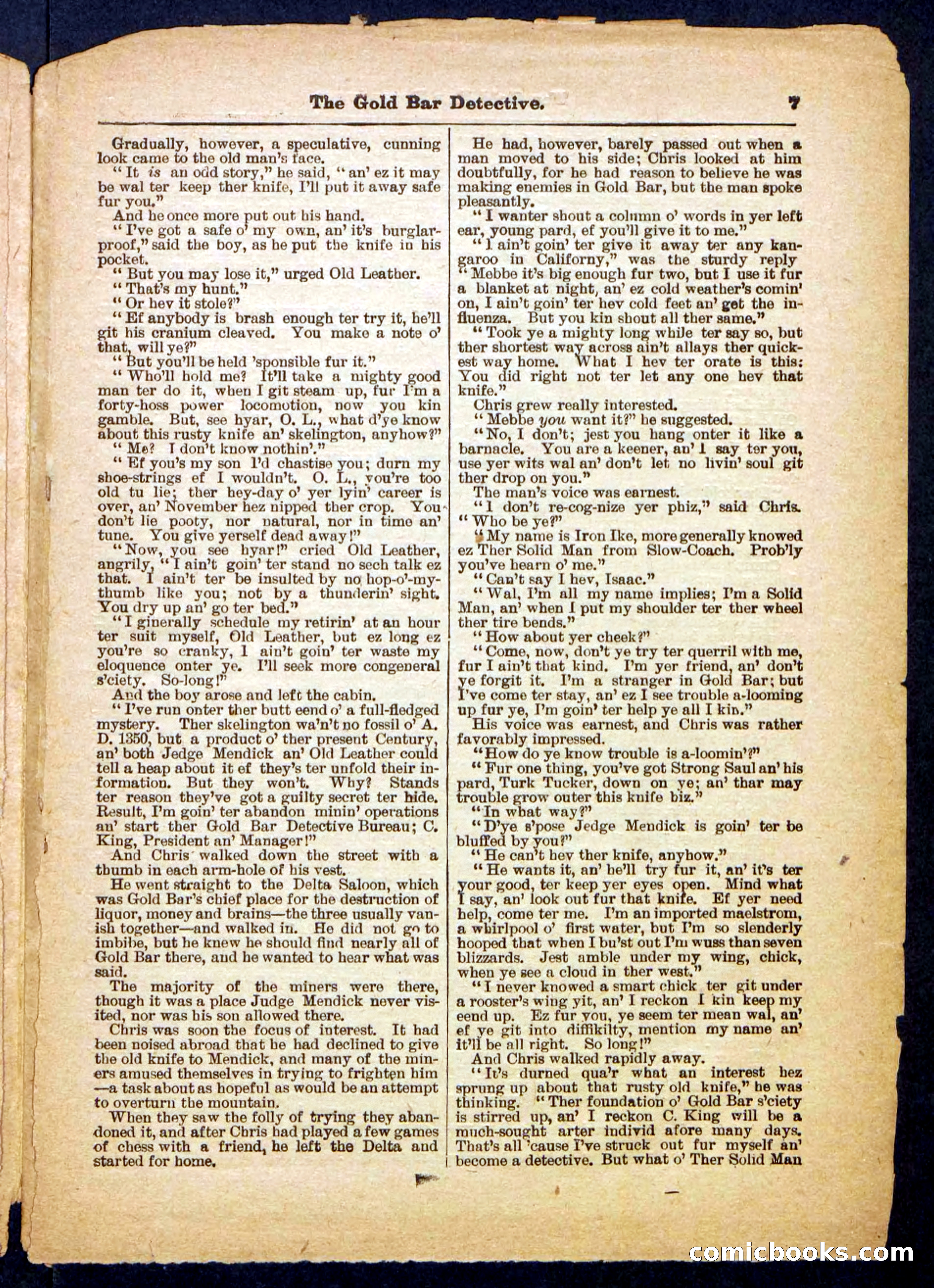 The Gold Bug Detective — page 7 of 32