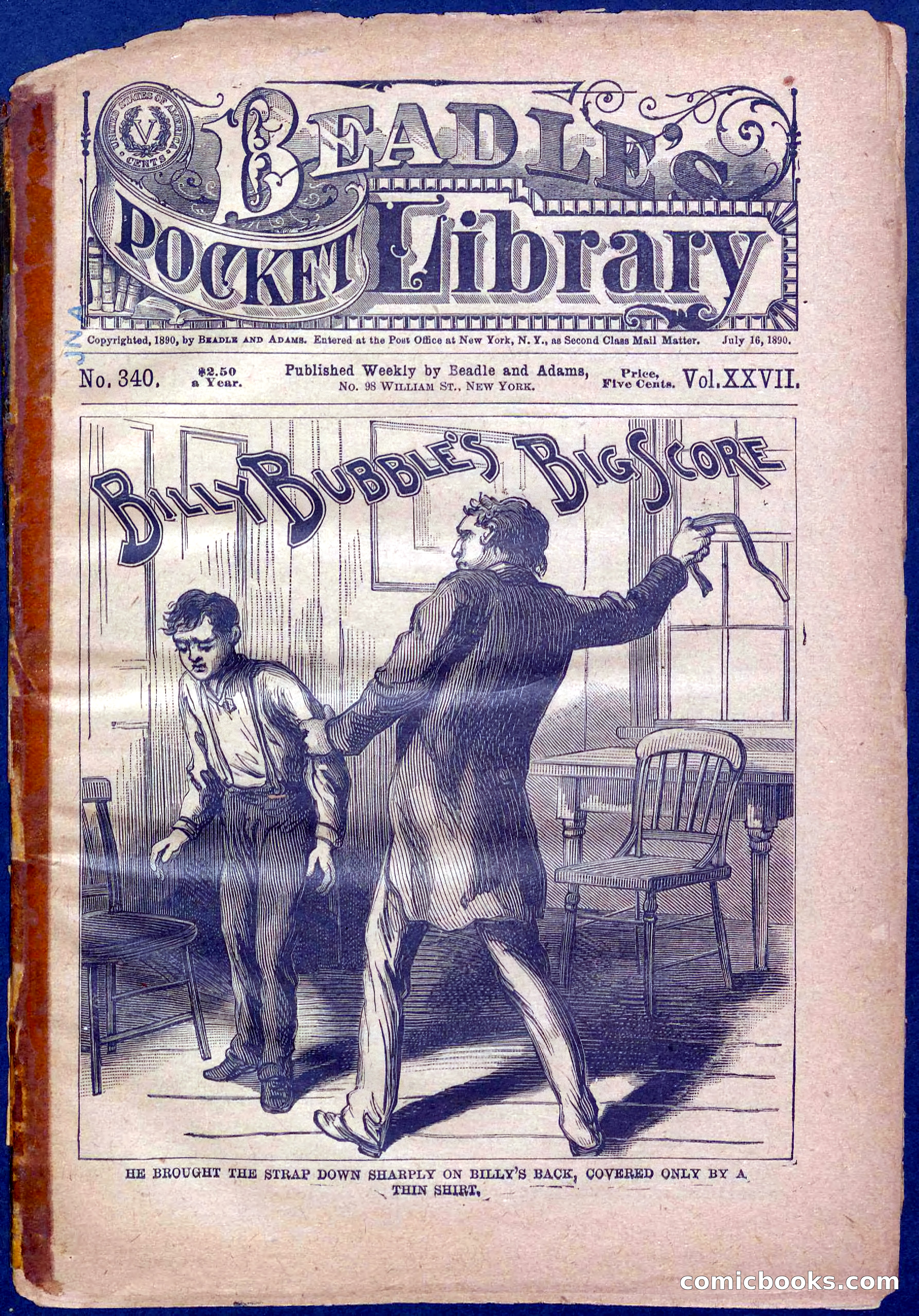 Beadle's Pocket Library No. 340