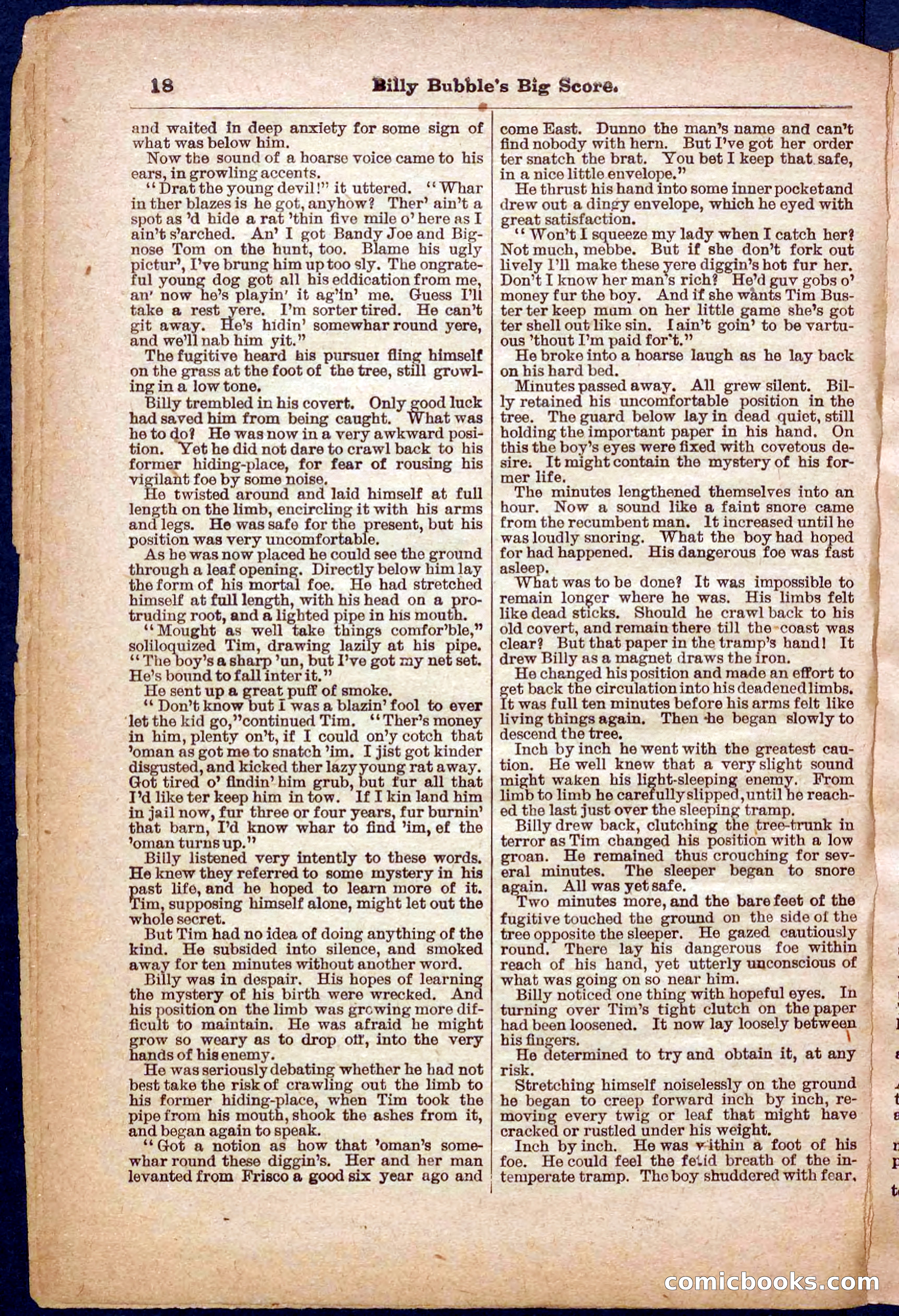 Beadle's Pocket Library No. 340 — page 18 of 32