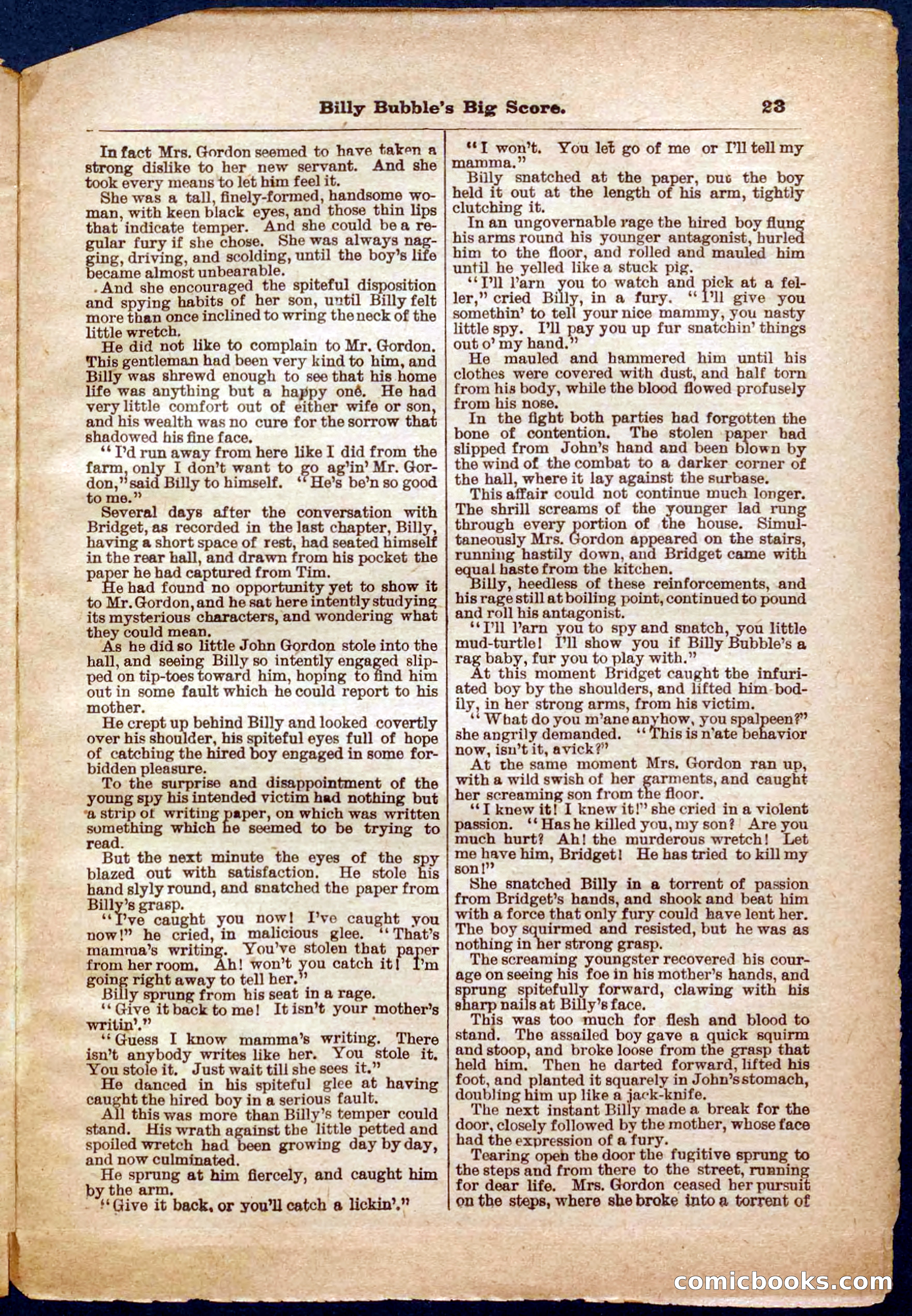 Beadle's Pocket Library No. 340 — page 23 of 32