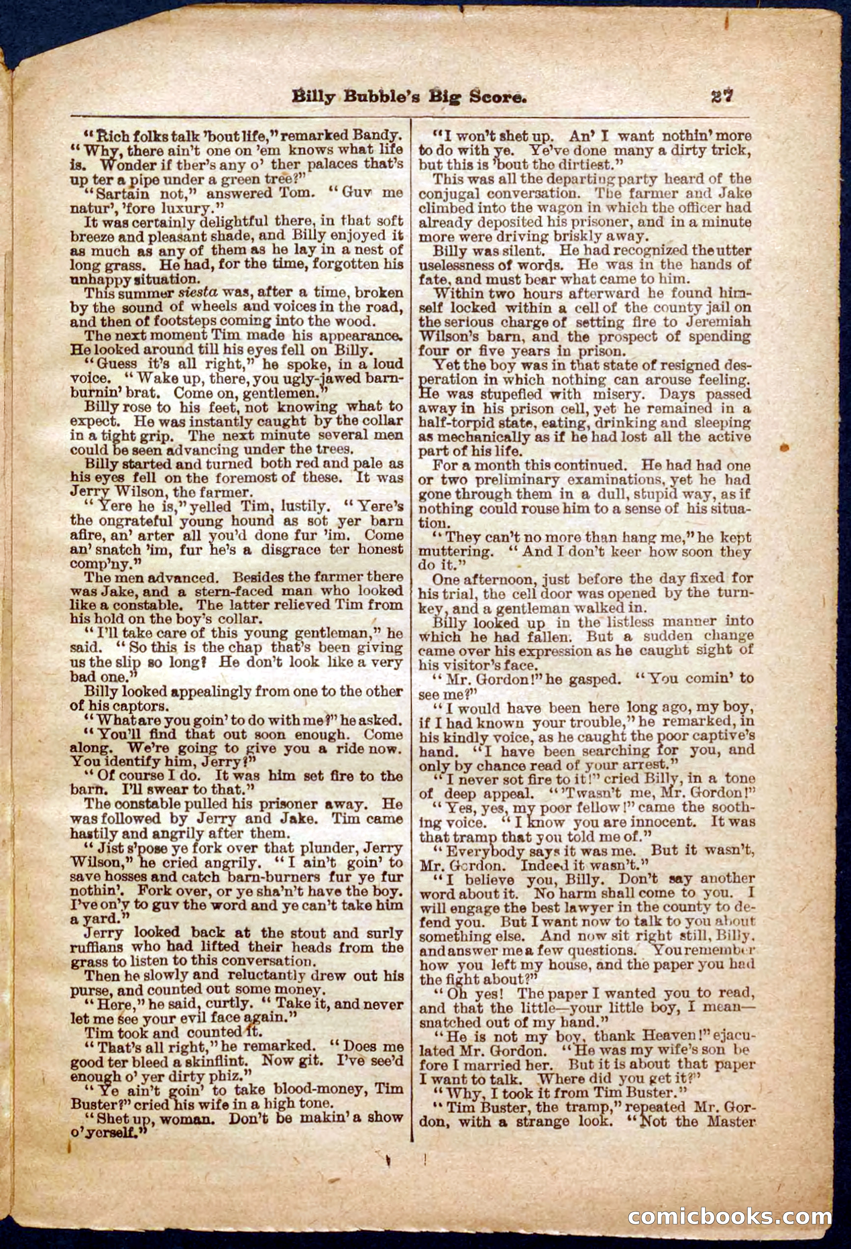 Beadle's Pocket Library No. 340 — page 27 of 32