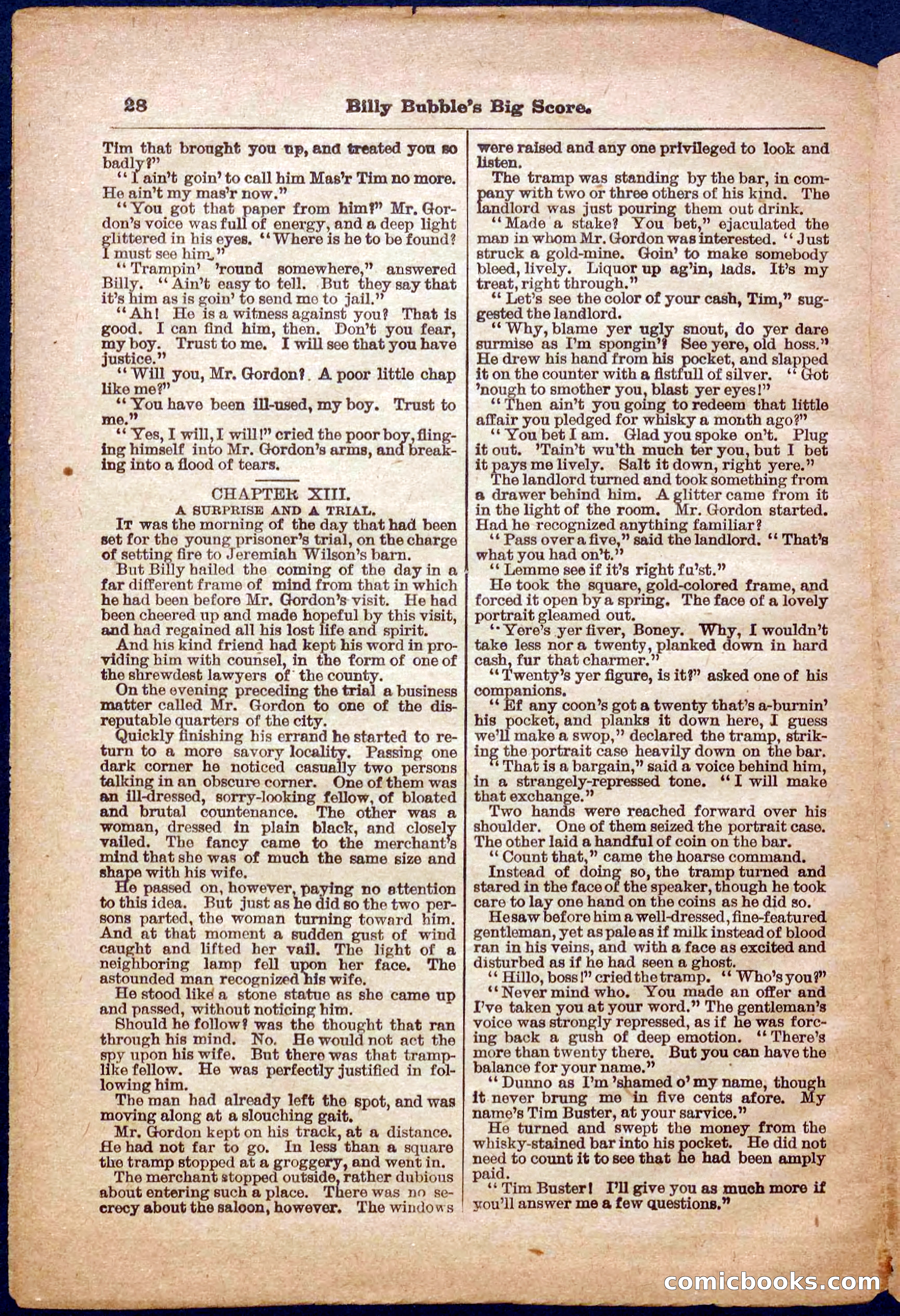 Beadle's Pocket Library No. 340 — page 28 of 32