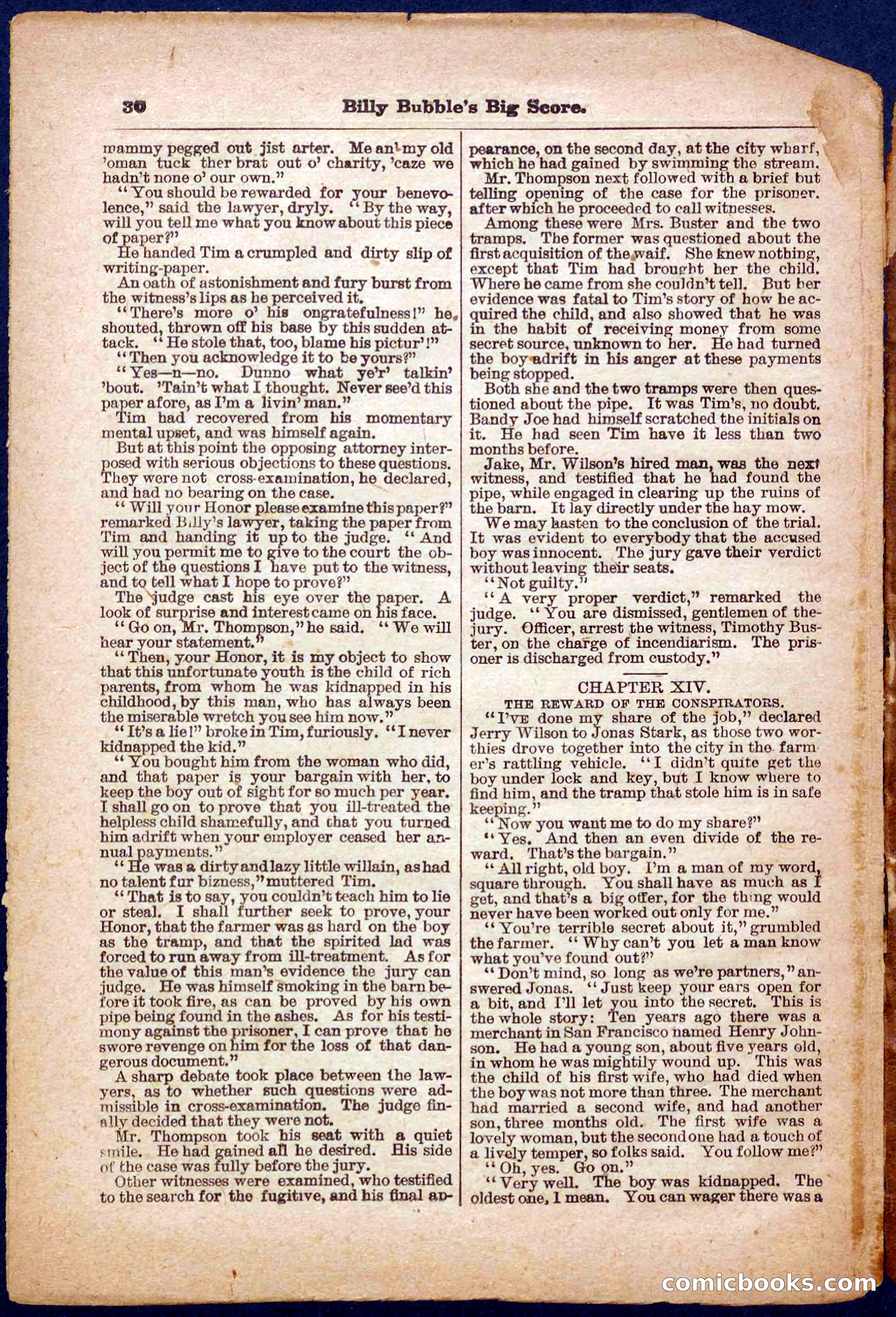 Beadle's Pocket Library No. 340 — page 30 of 32