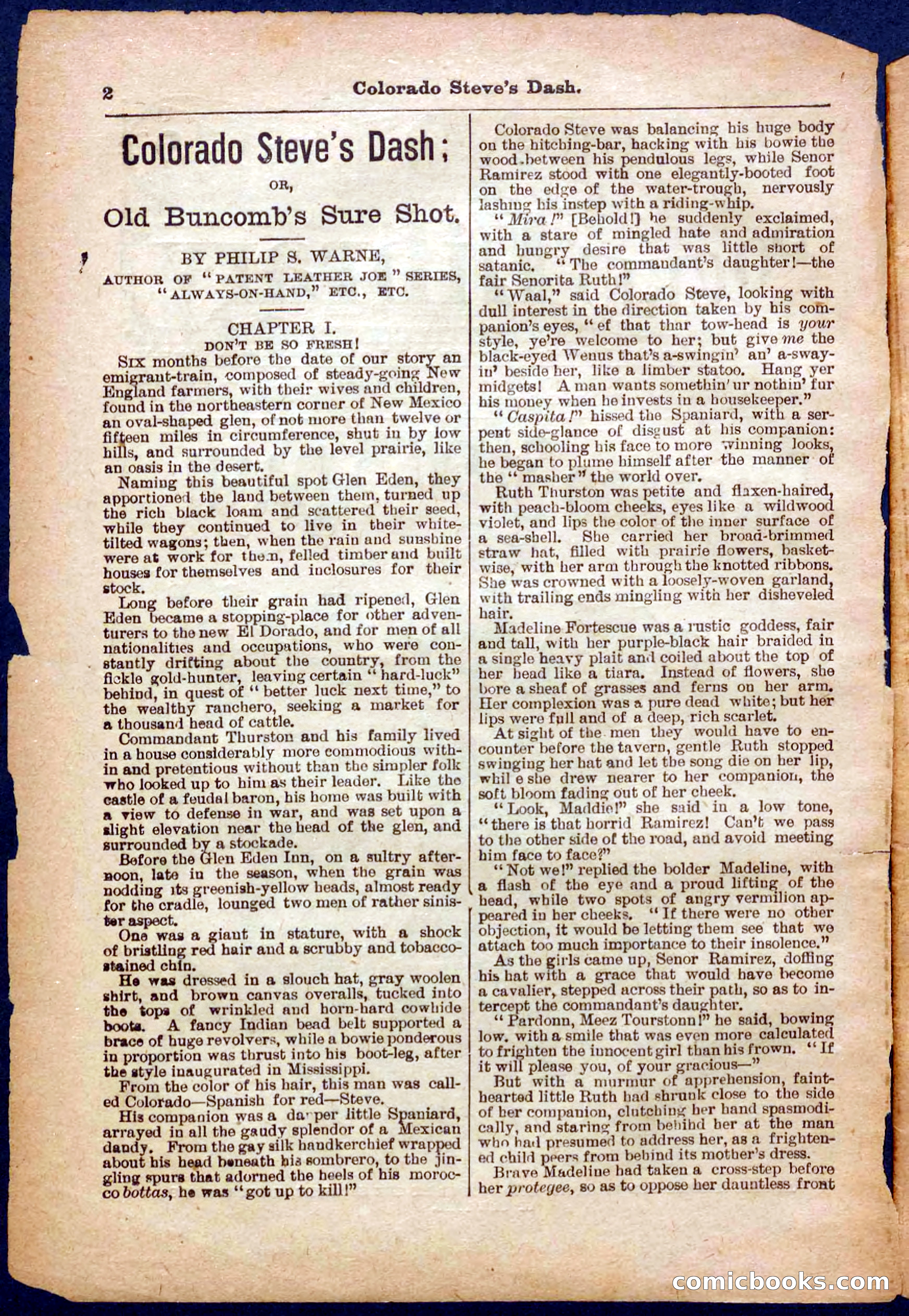Beadle's Pocket Library No. 341 — page 2 of 32