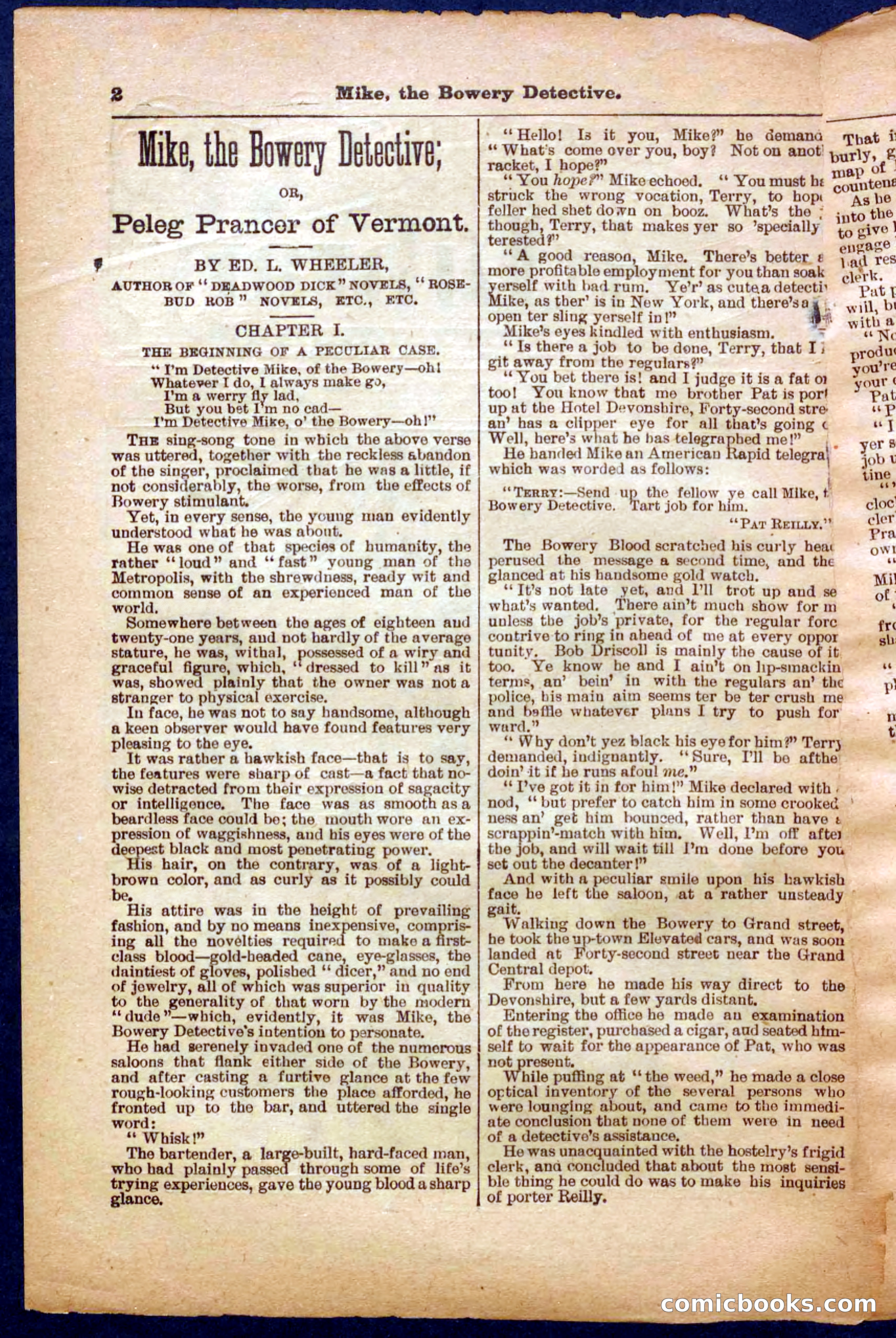 Beadle's Pocket Library No. 343 — page 2 of 32
