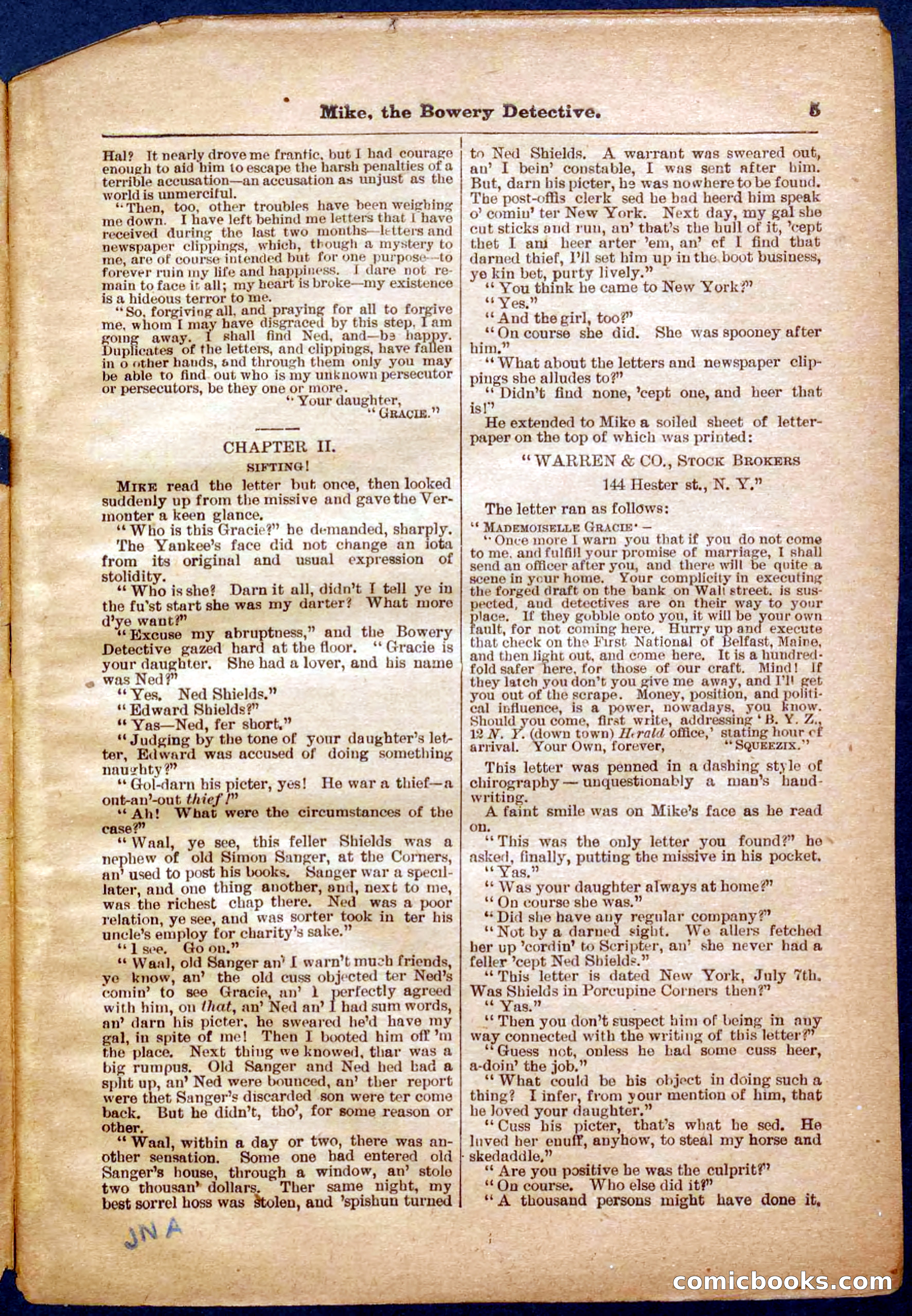 Beadle's Pocket Library No. 343 — page 5 of 32