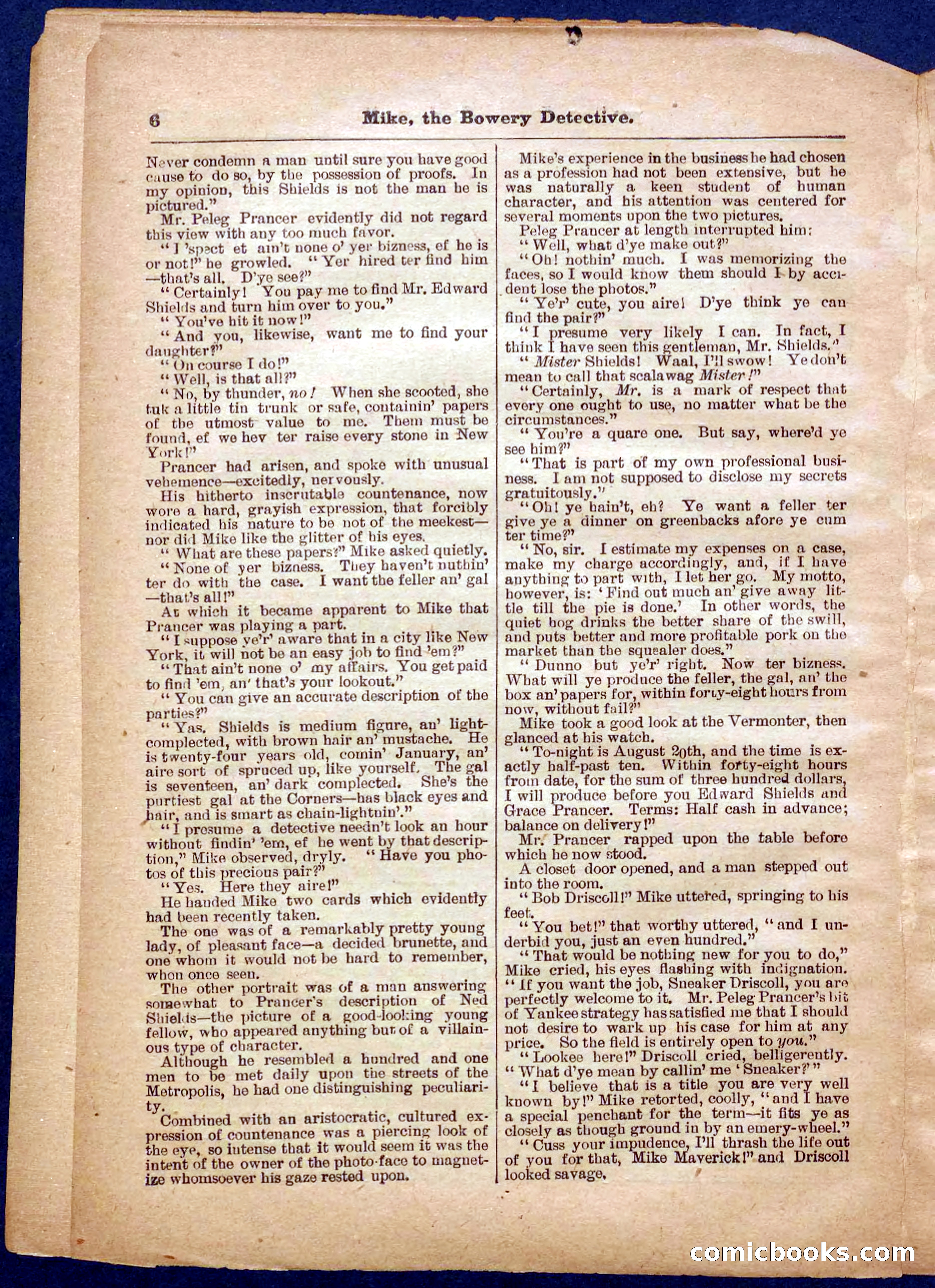 Beadle's Pocket Library No. 343 — page 6 of 32