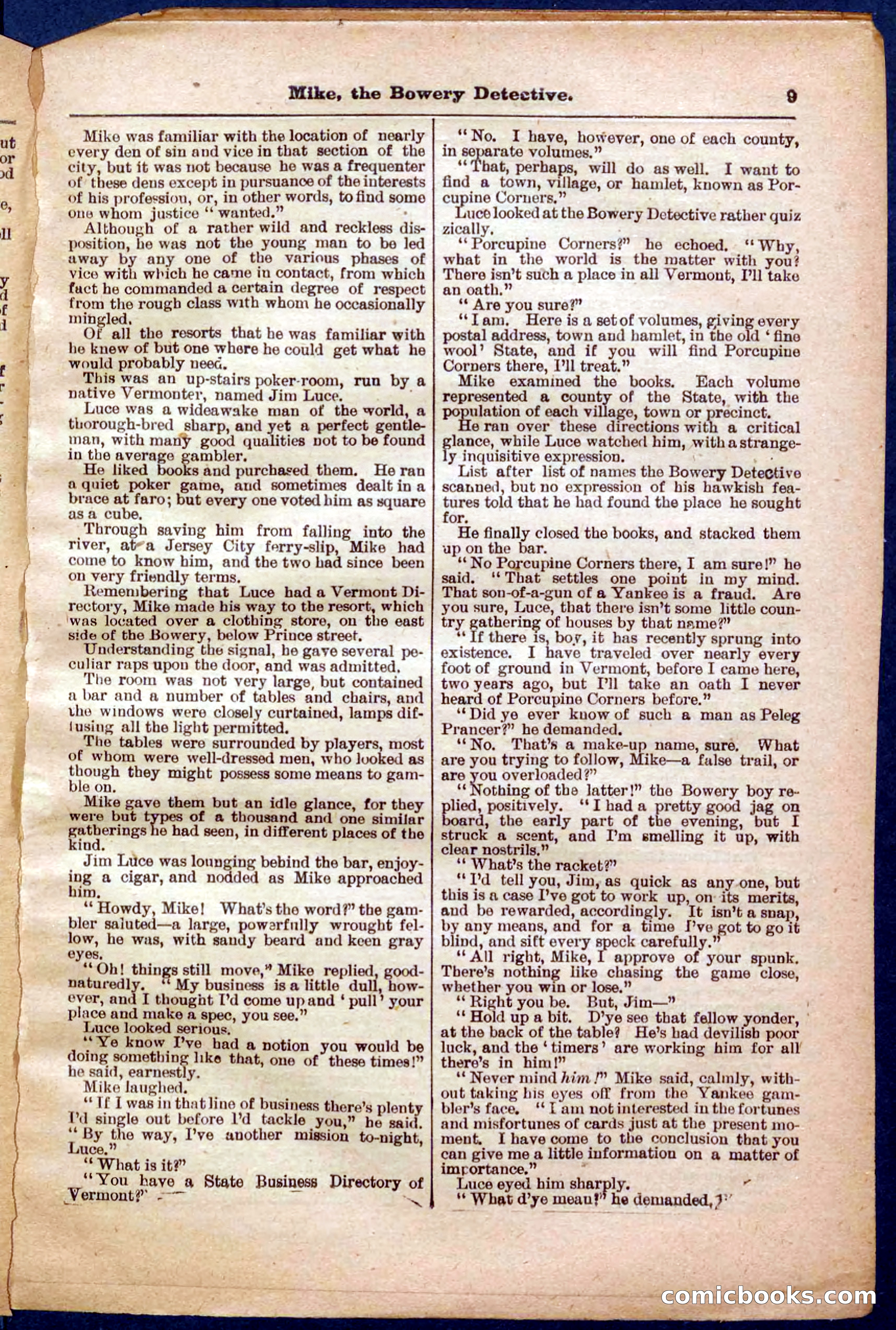 Beadle's Pocket Library No. 343 — page 9 of 32