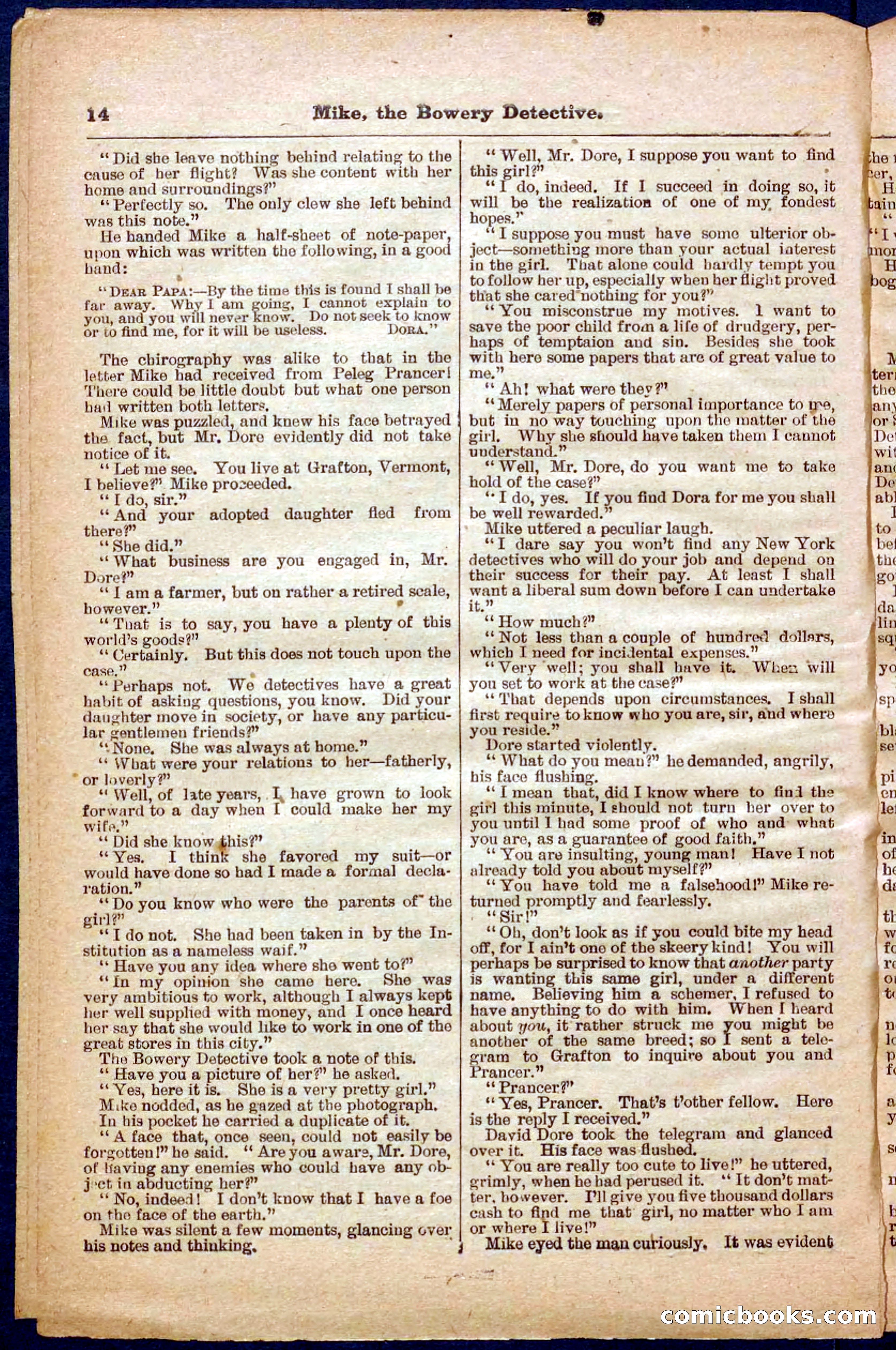 Beadle's Pocket Library No. 343 — page 14 of 32