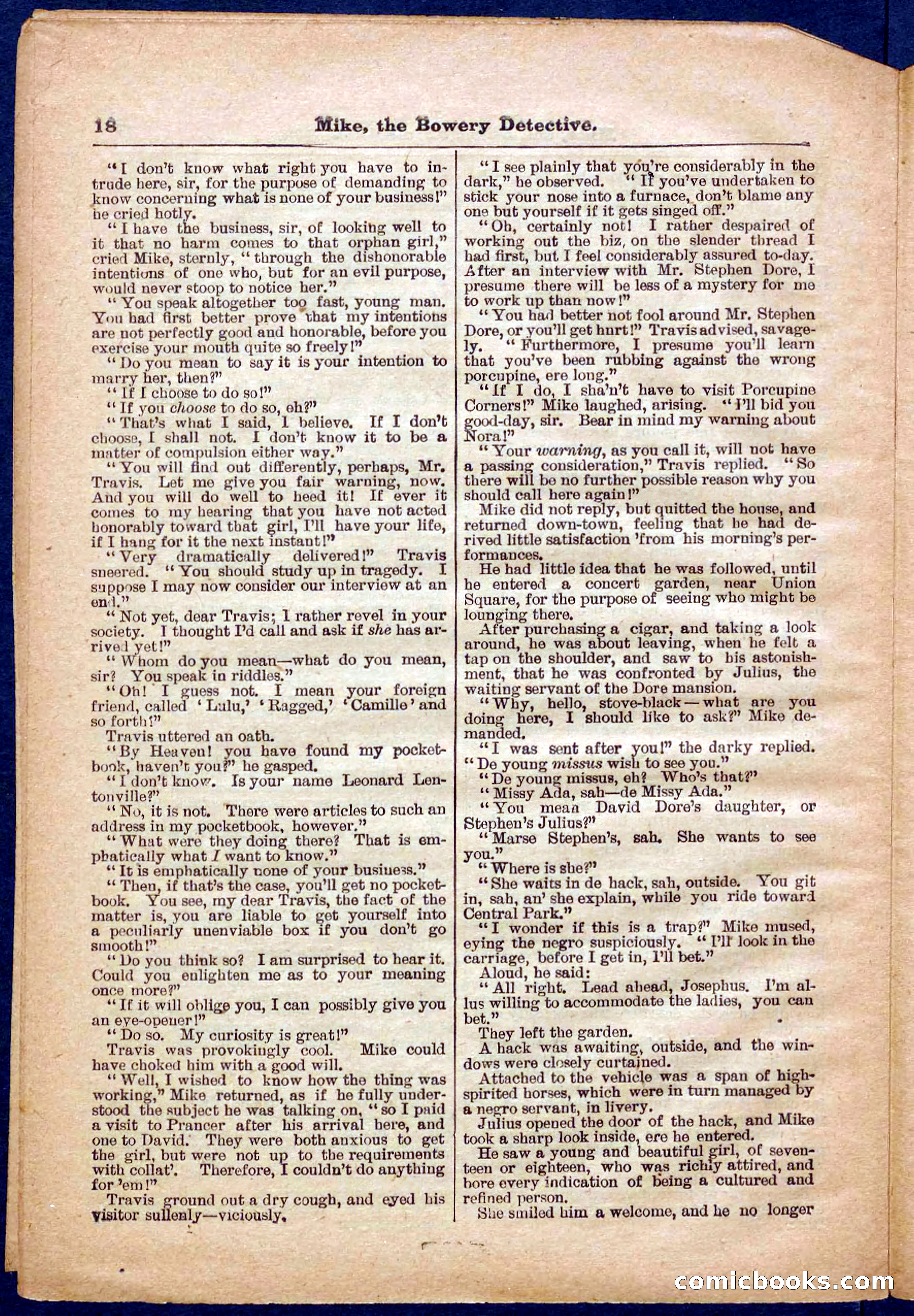 Beadle's Pocket Library No. 343 — page 18 of 32