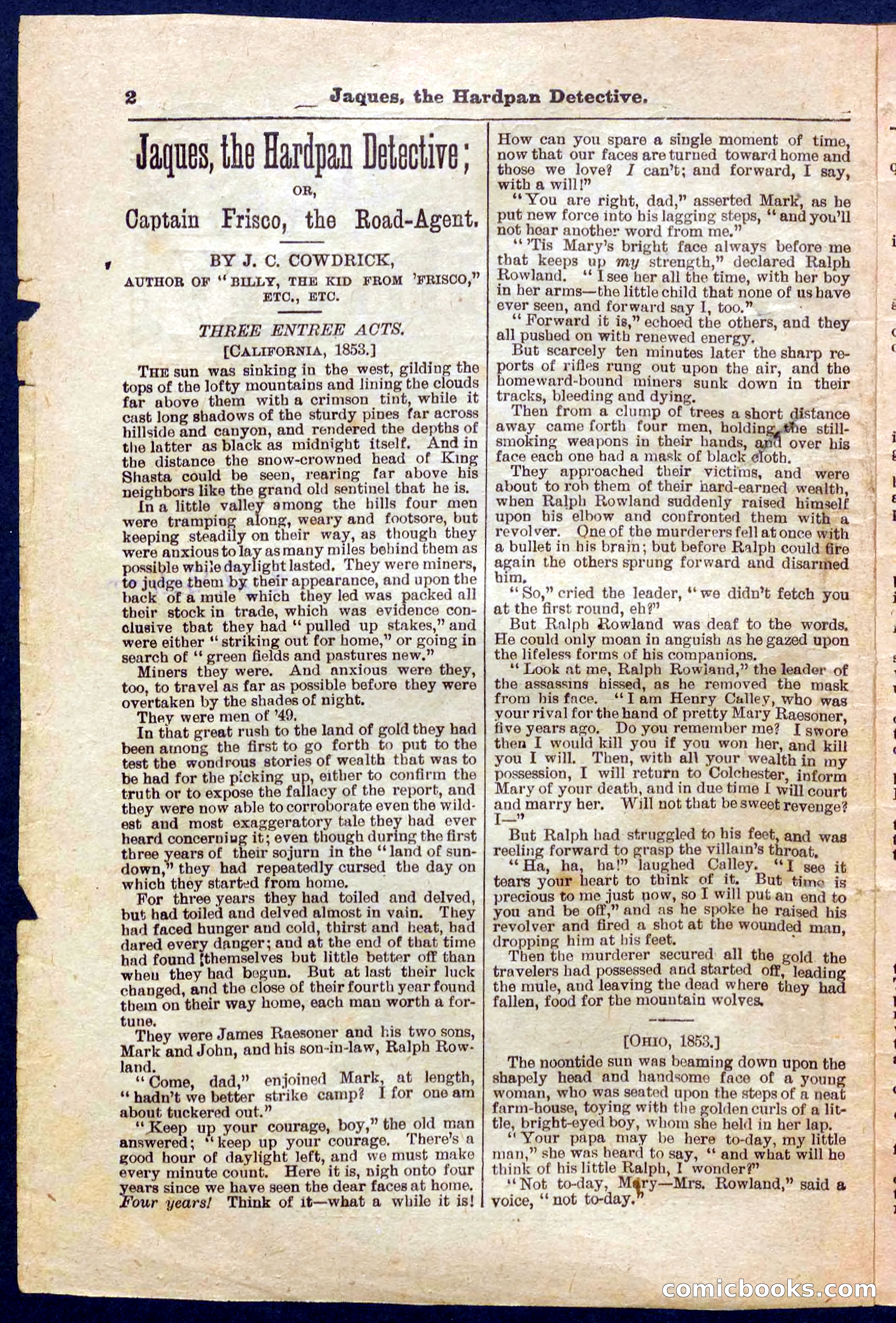 Beadle's Pocket Library No. 345 — page 2 of 32